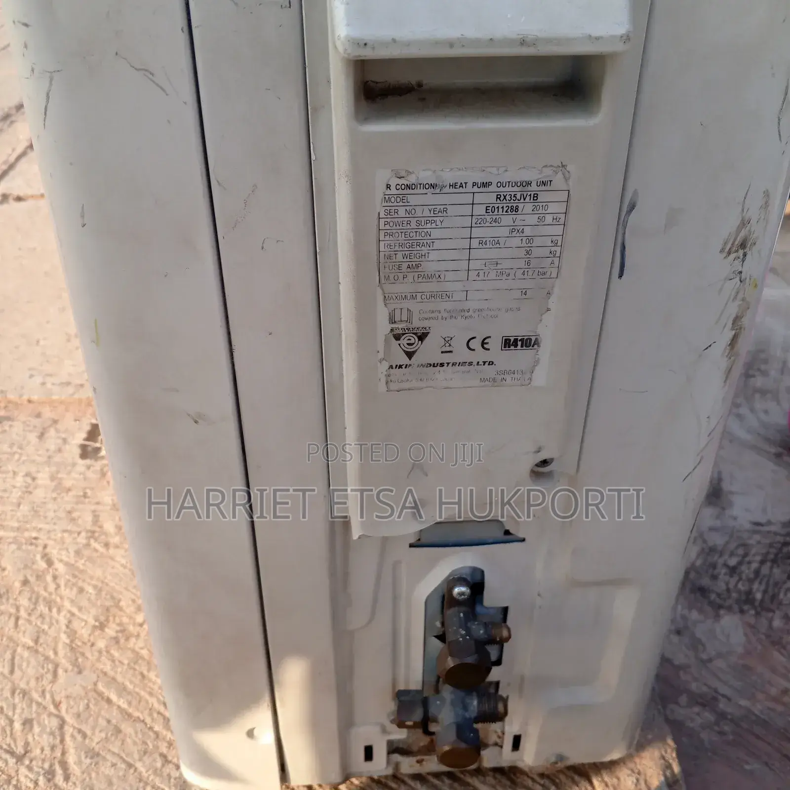 Used Inverter Daikin Air-Conditioner Out Door Only (1.5hp/R410)