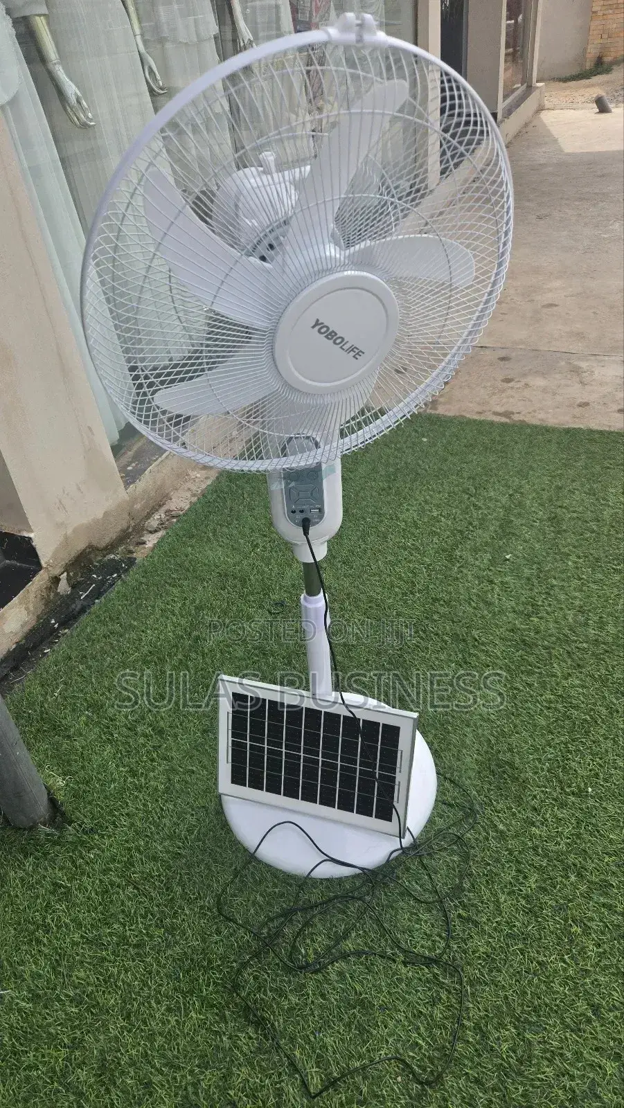 Solar Standing Fan