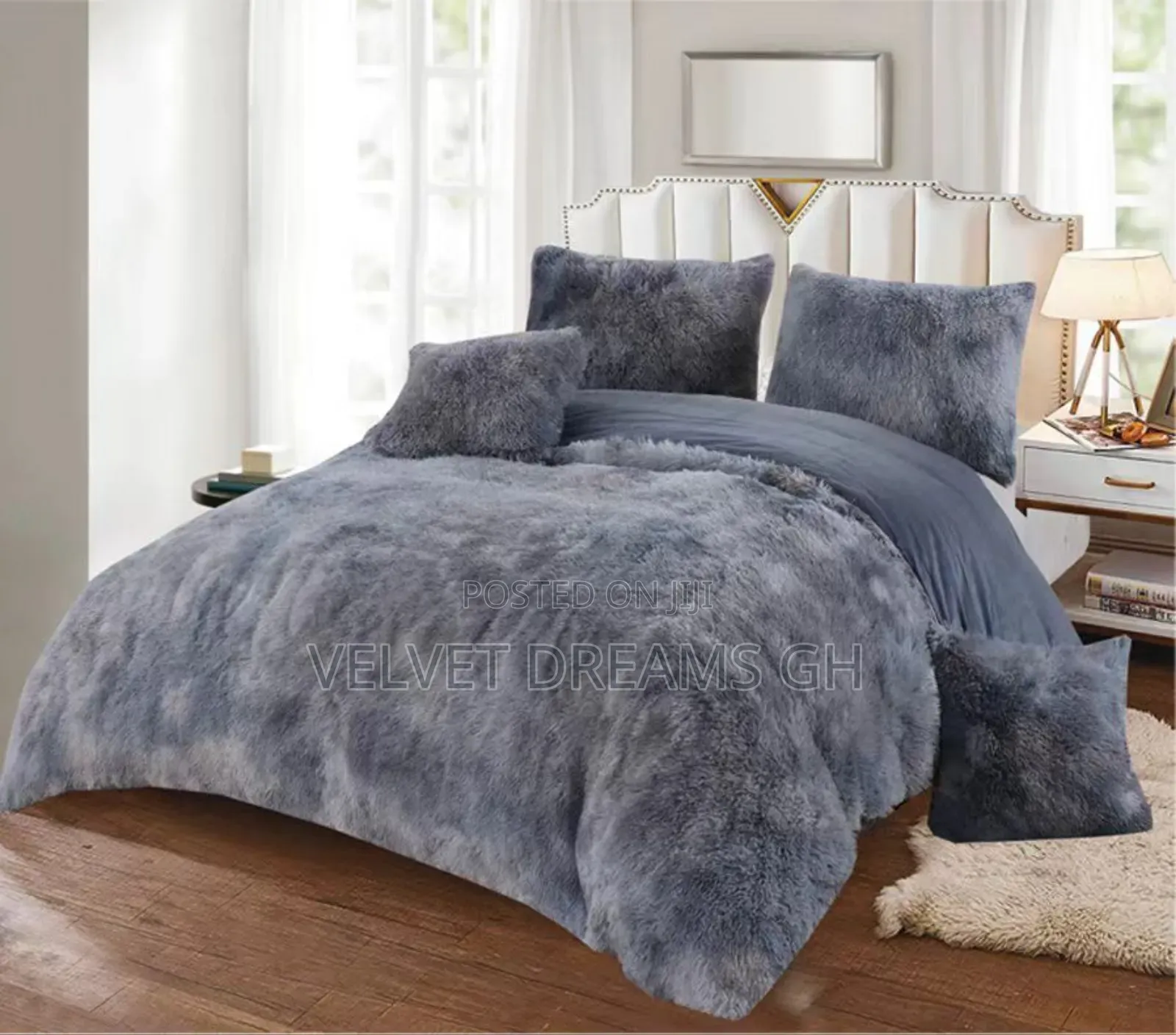 6-Piece Fluffy Duvet Set Soft, Cozy Luxurious