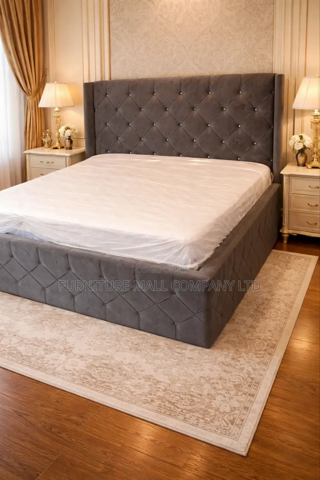 Executive Queens Frame With Mattress 72x75