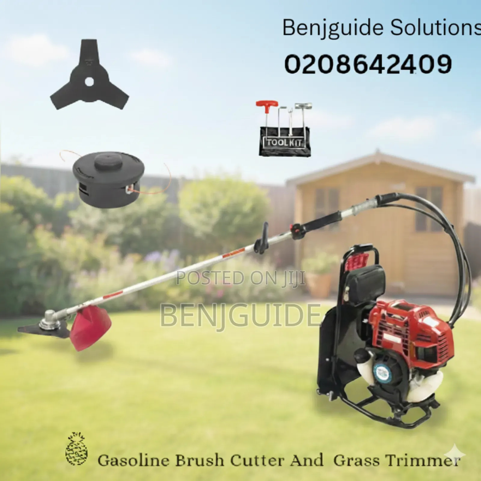 Gasoline Brush Cutter And Grass Trimmer/4 Stroke