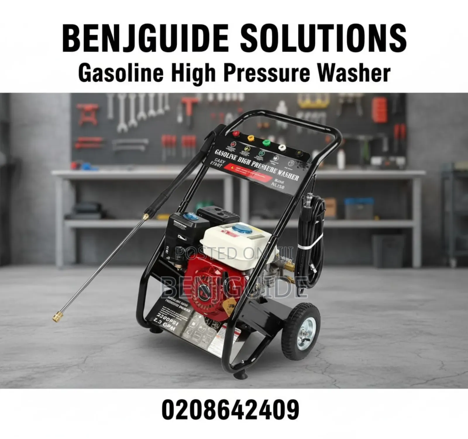 Gasoline High Pressure Washer