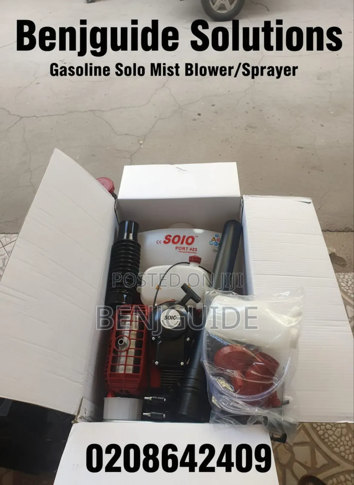 Gasoline Solo Mist Blower/Sprayer