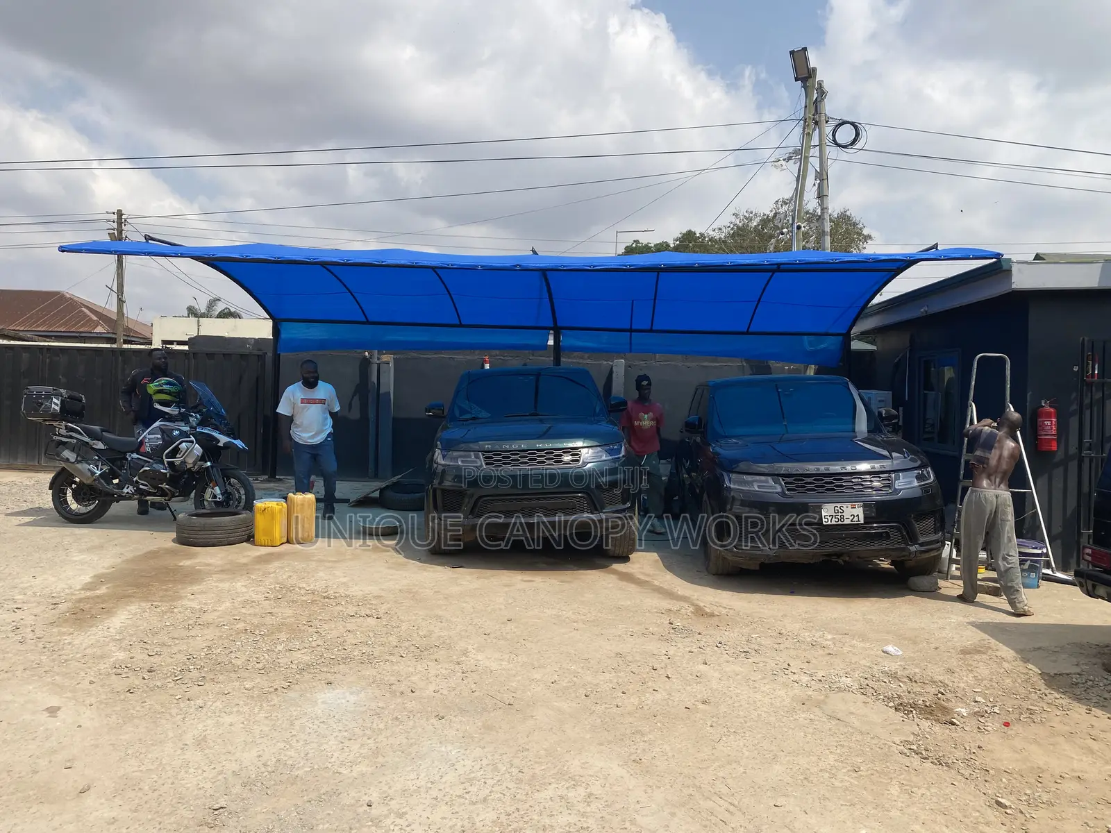 Side by Side Carports