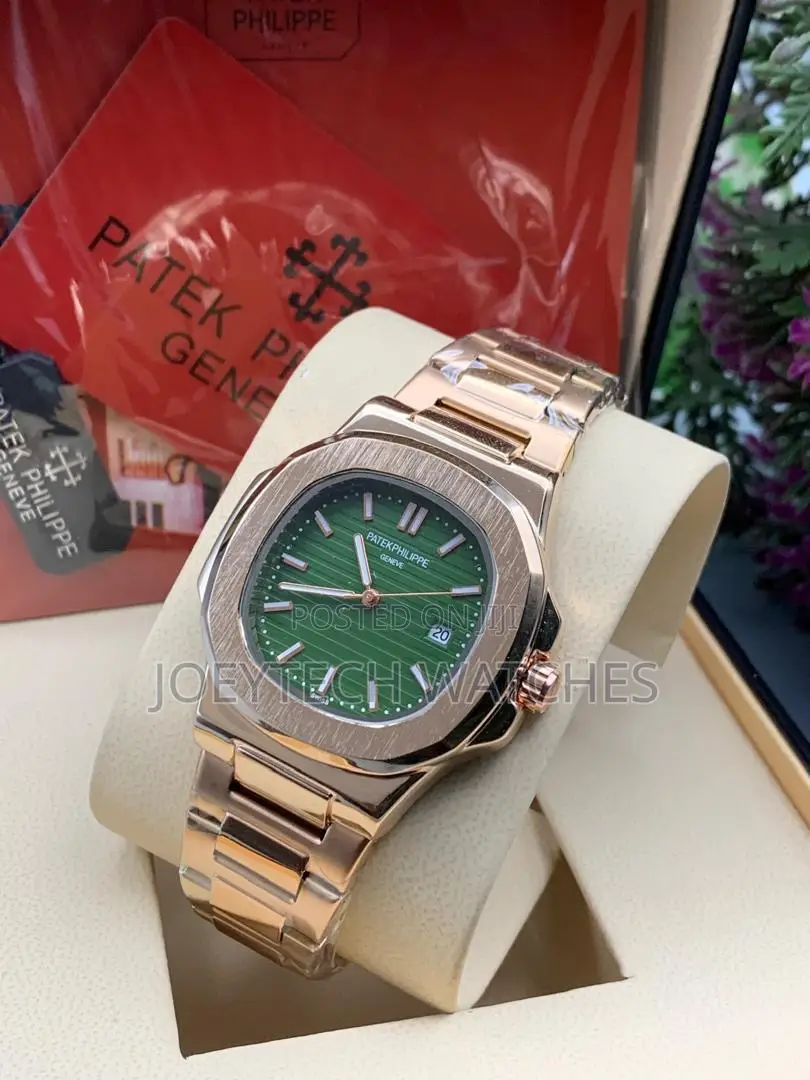Rose Gold Patek Philippe Stainless Watch