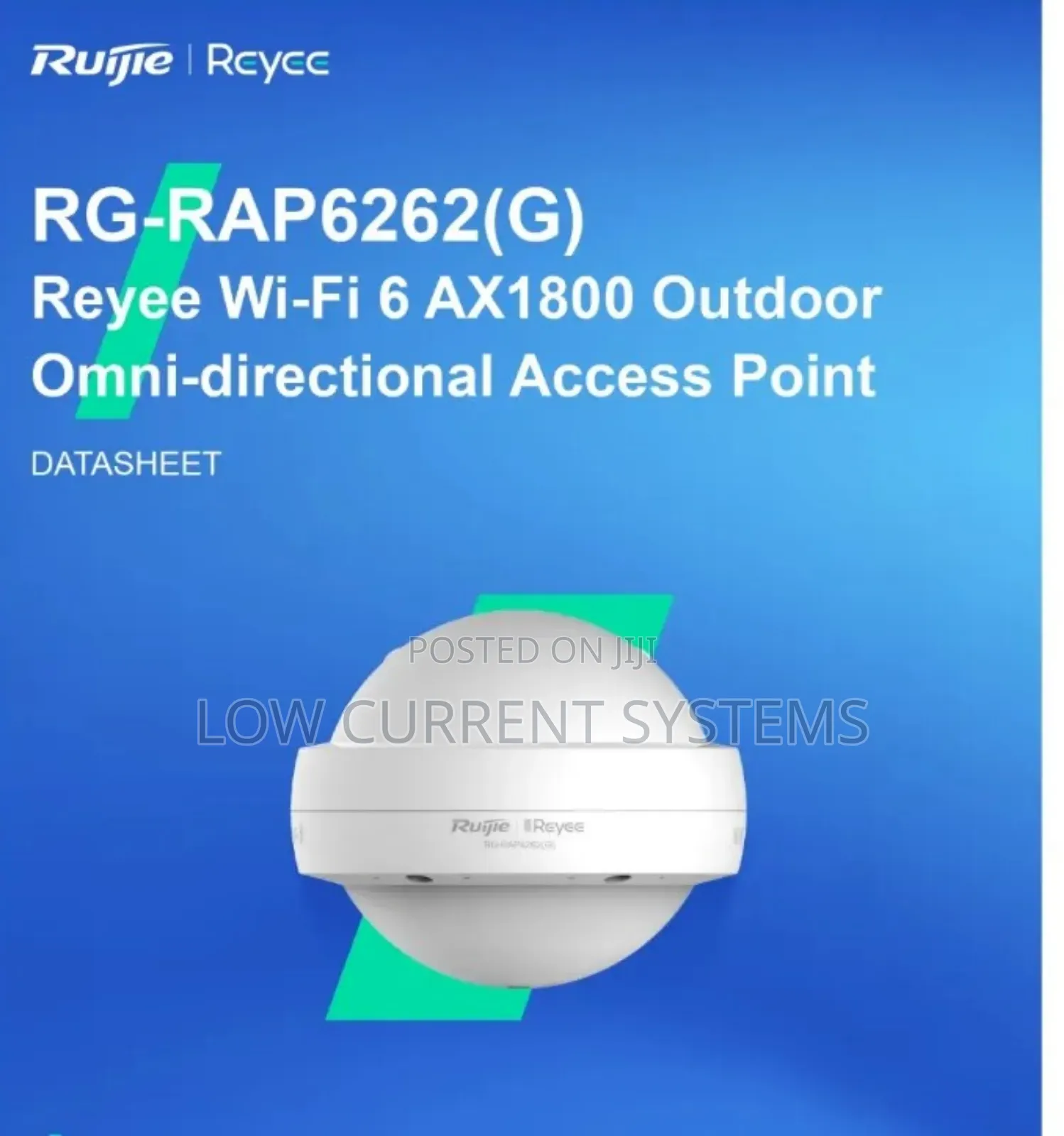 Ruijie Rg-Rap6262(G) Outdoor Access Point Hotspot Business Wireless