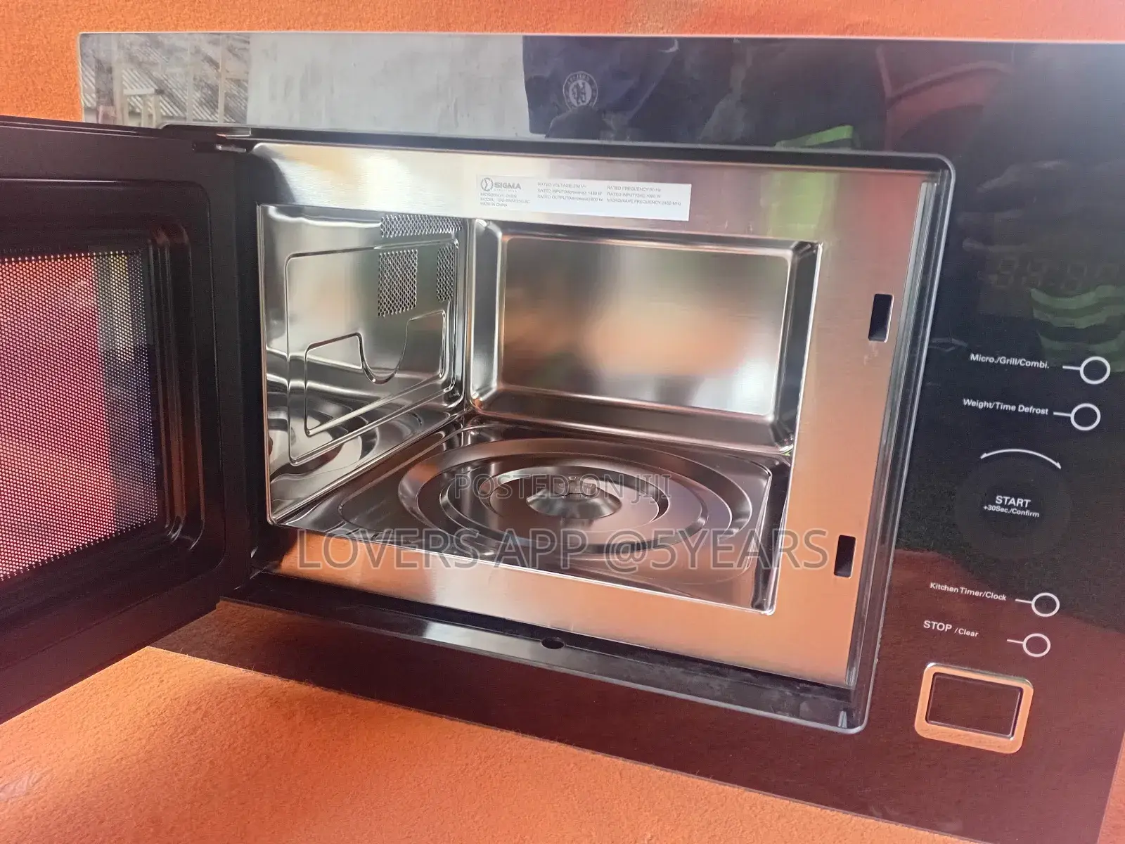 Sigma 25l Ultralux Built-in Microwave Oven
