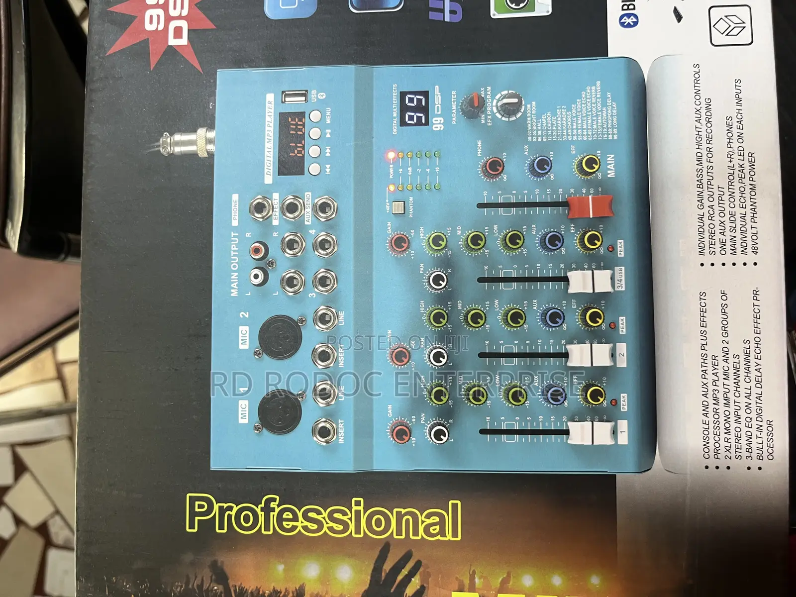 4 Channel Live Mixer