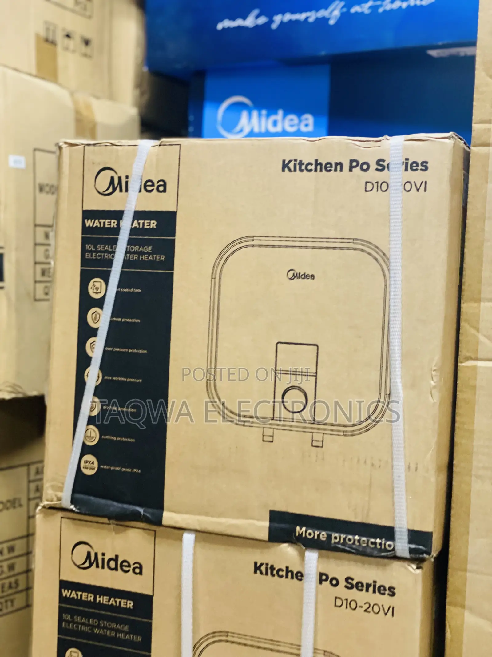 10 Liters With Over Heat Protection,Midea 10l Water Heater