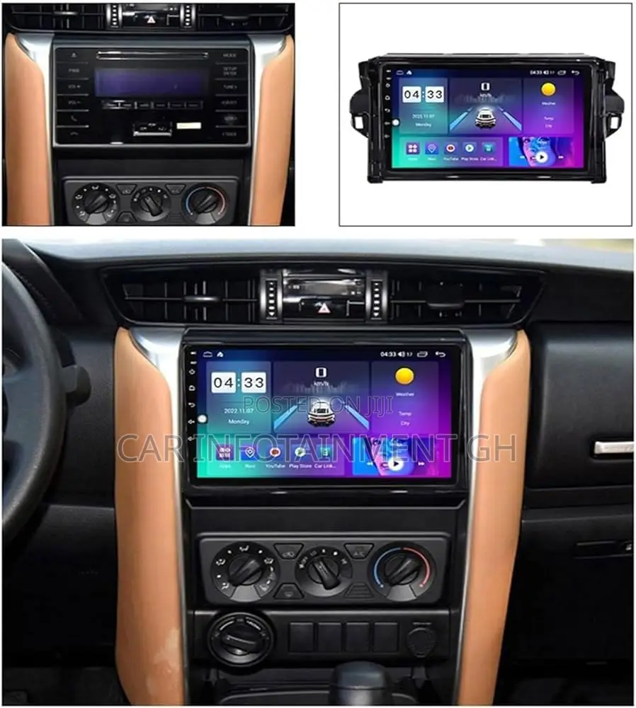 Brand New Android Tape for Toyota Fortuner 2016 to 2021