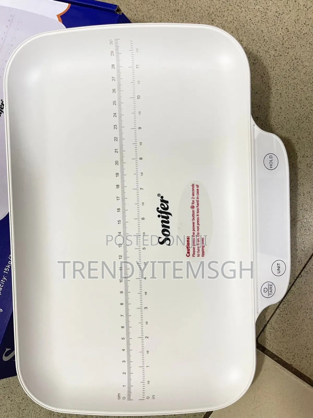 15kg LCD Digital Touch Control Weighing Scale