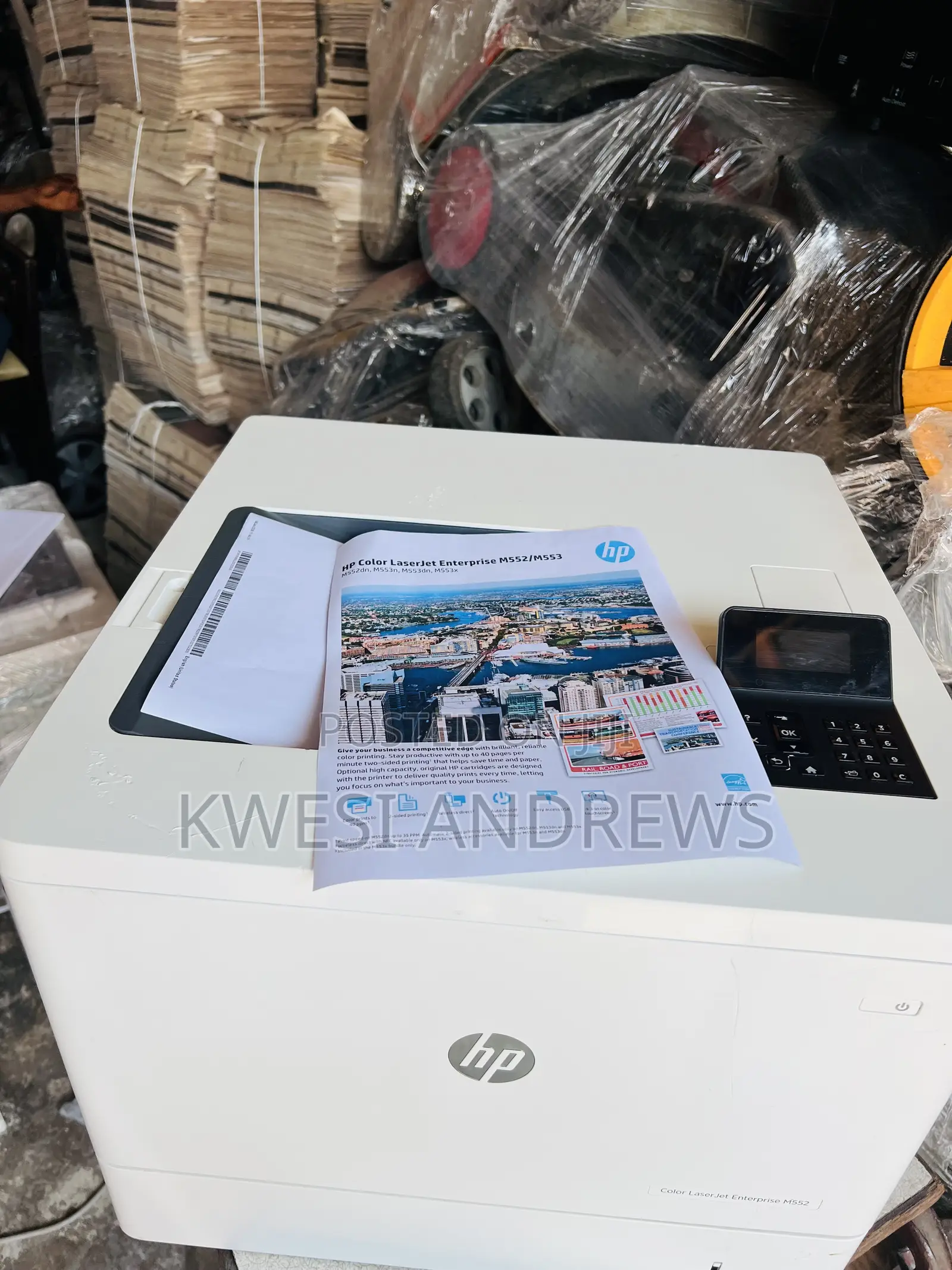 Color Laserjet Enterprise M552