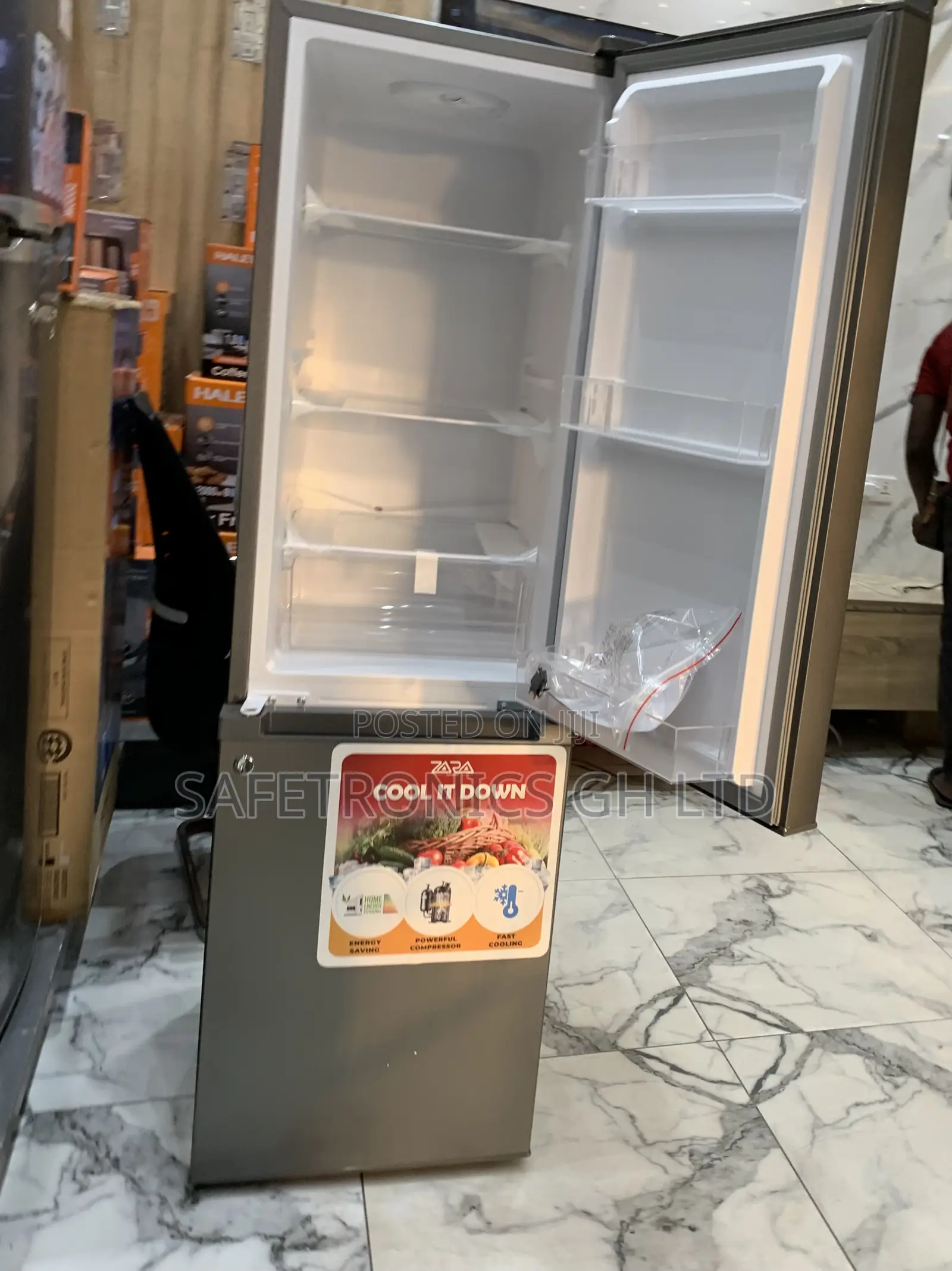 Get Zeal 2 Doors Electric Zara-240bf 161l Zara Refrigerator