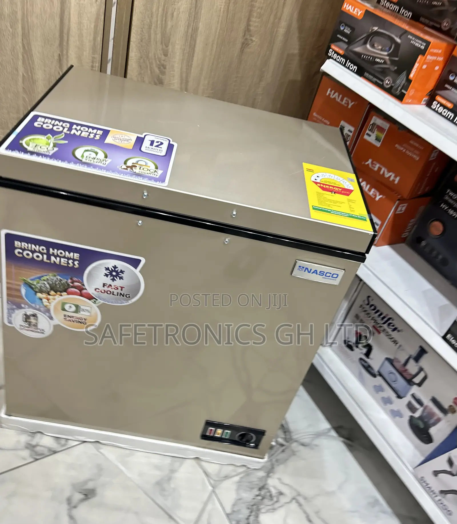 Bag Away New Nasco Nas-200fl 150 Liters Electric Singledoor Freezer