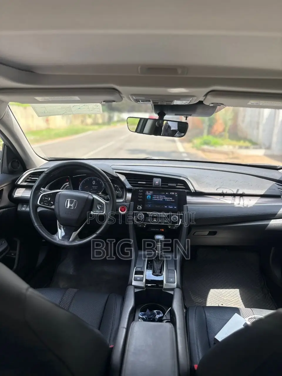 Honda Civic Sport Sedan 2019 Gray