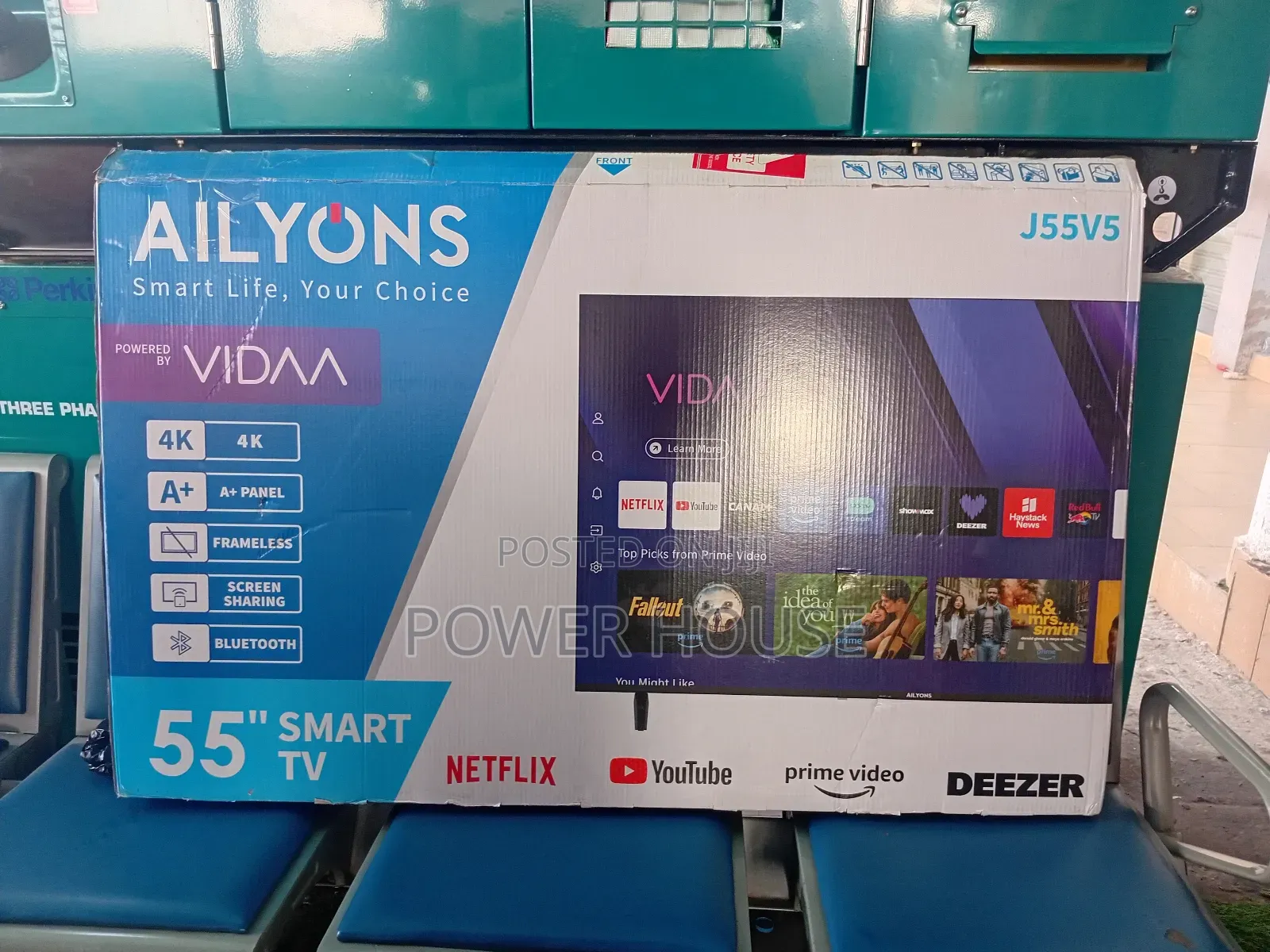 Smart Digital Viewing Ailyons 55-Inch Tv
