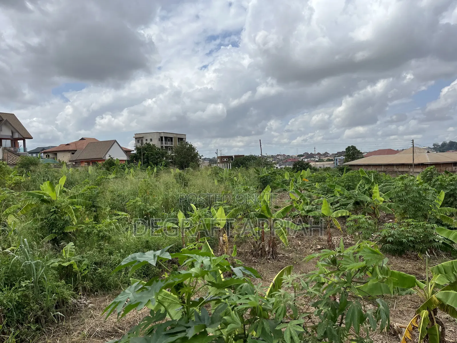 Well Located Acre Land (4 Plots) for Sale at Ipt, Denkyemuoso