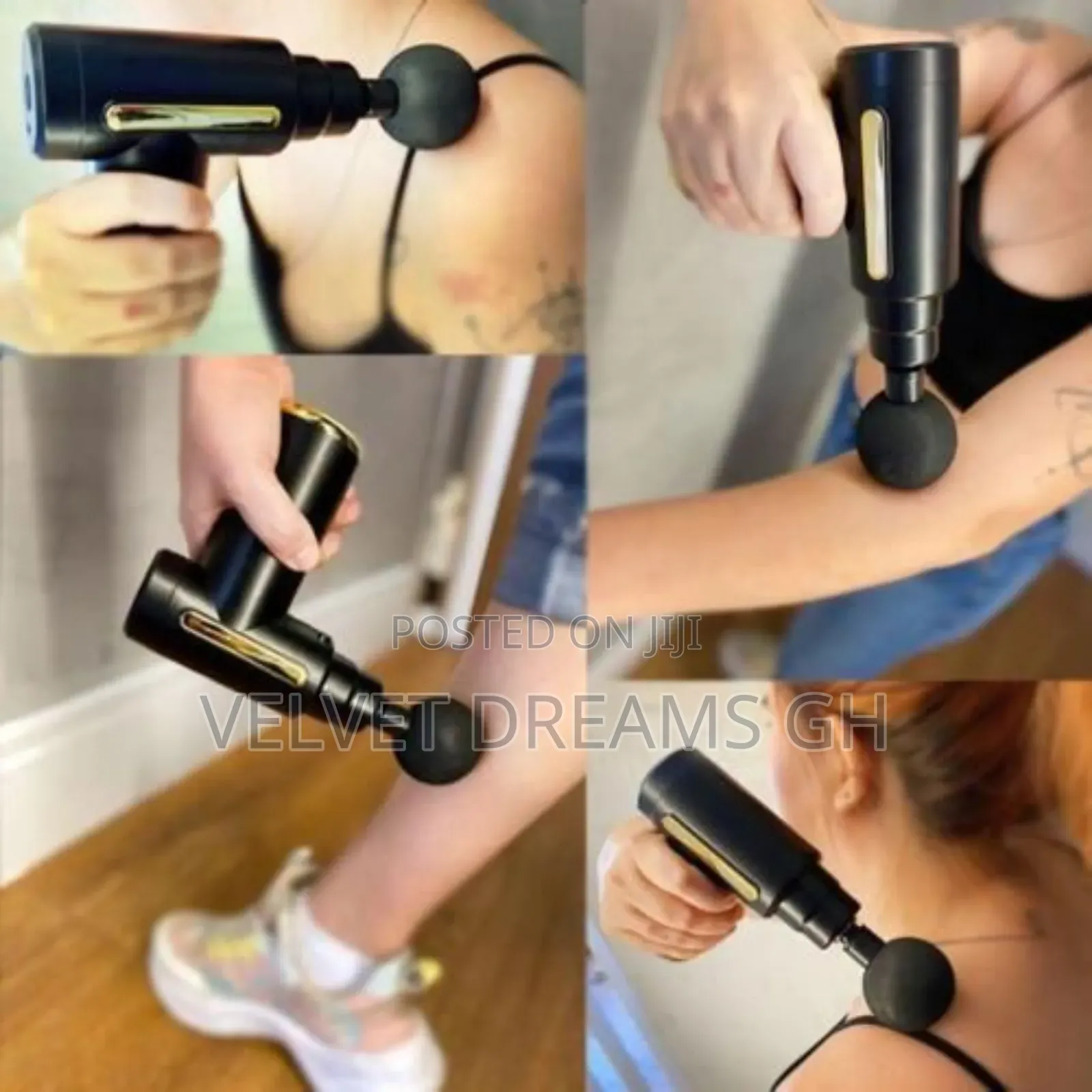 Powerful Handheld Massager for Full-Body Relief