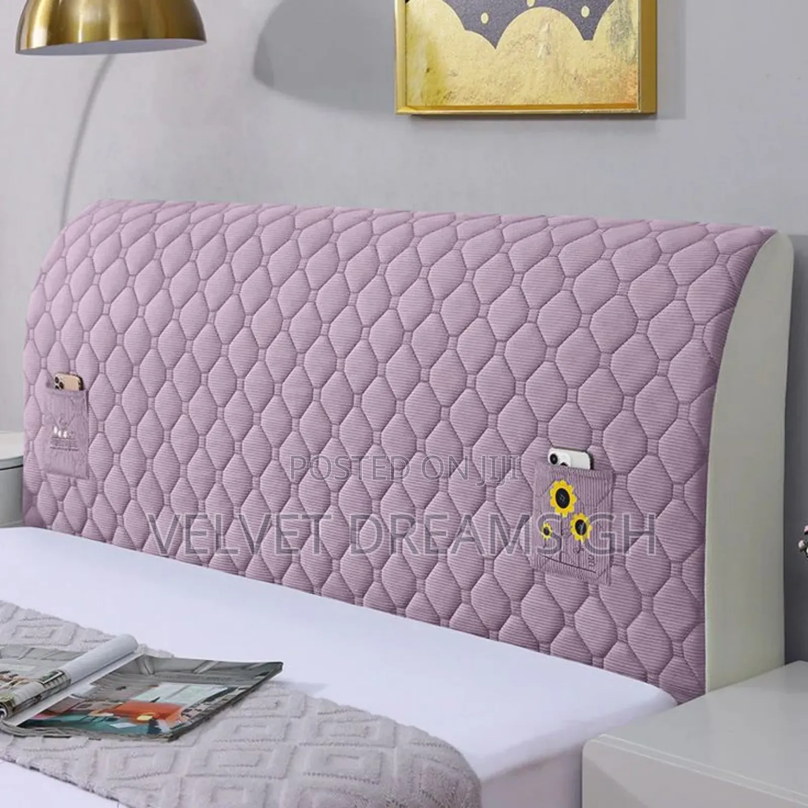 Dustproof Bed Headboard Cover Protect Keep Clean