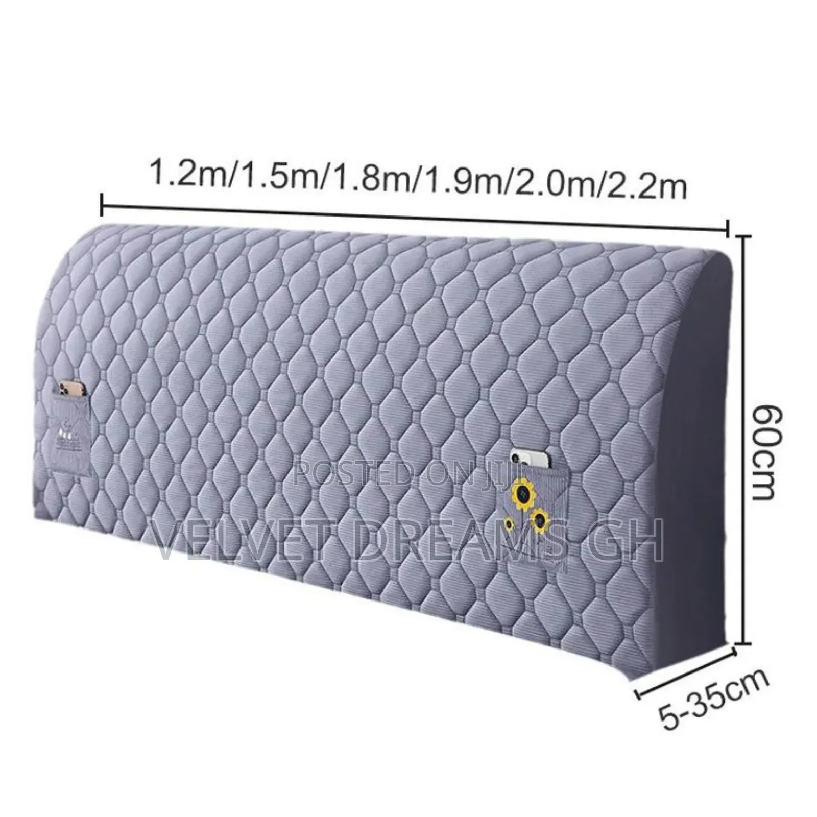 Dustproof Bed Headboard Cover Protect Keep Clean