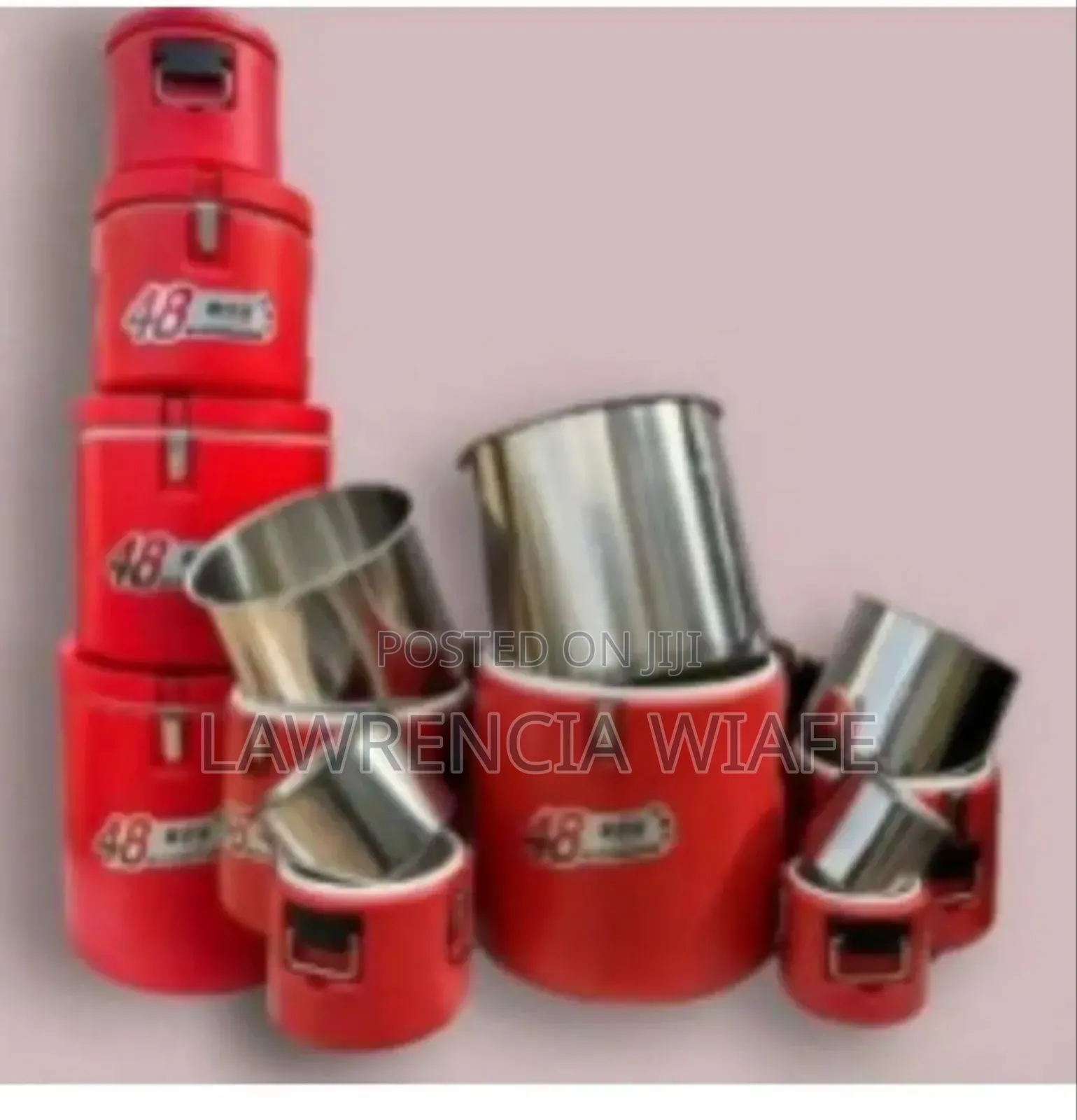 5pcs 48hrs Jumbo Size Insulated Food Container