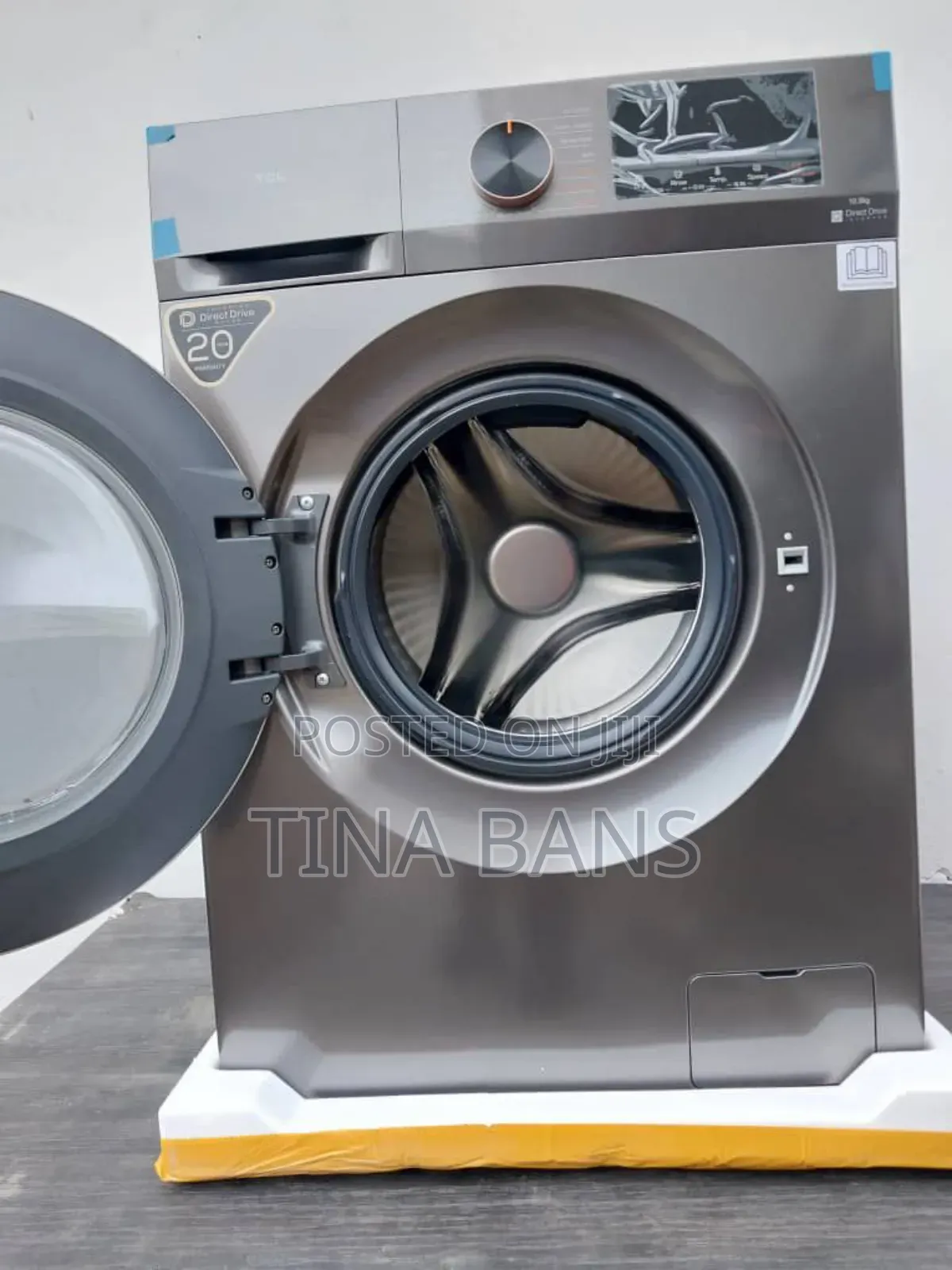 TCL 10.5kg Washing, Spinning and Drying Machine.