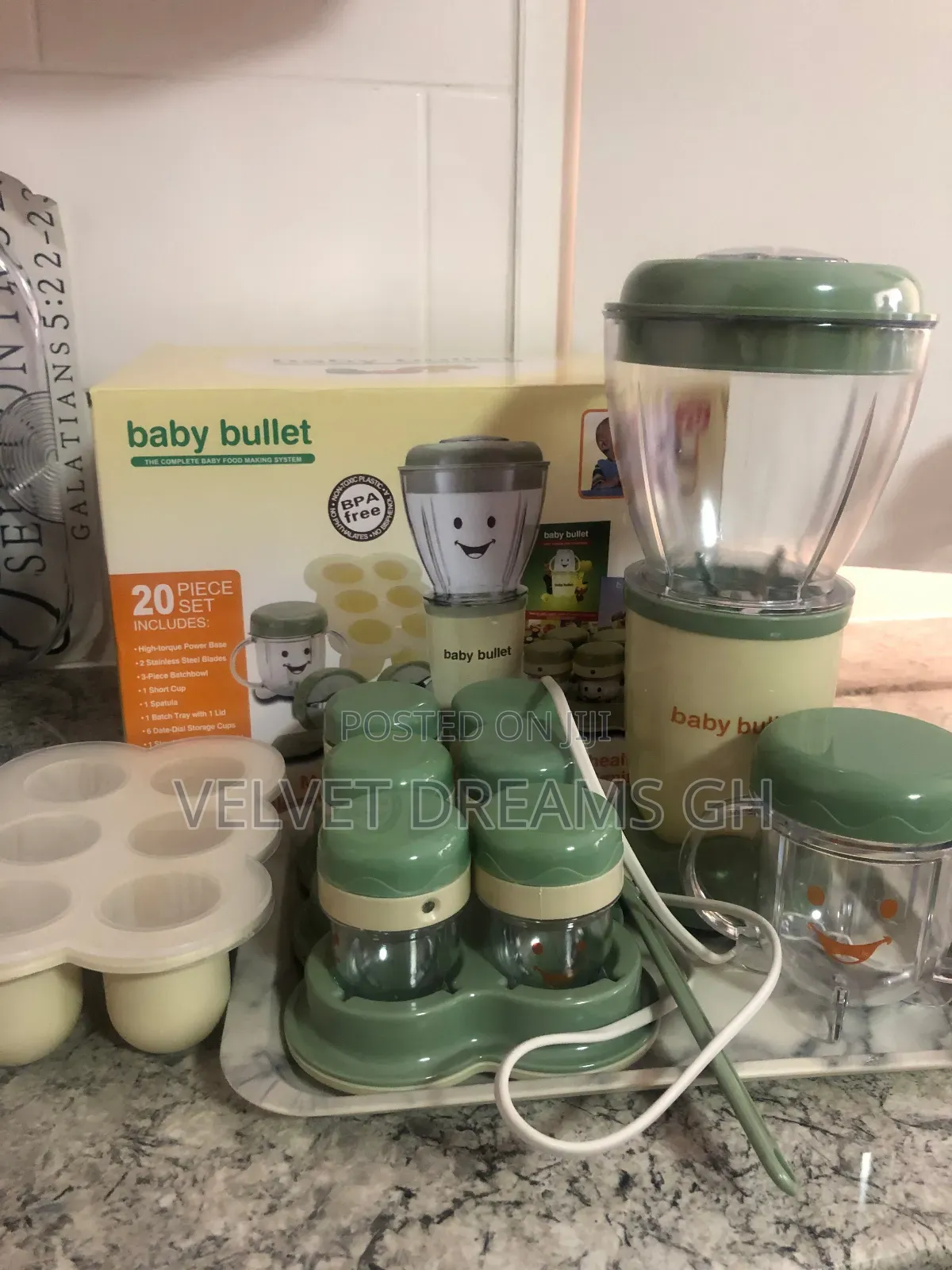 Baby Bullet Nutri Bullet Electric Blender With Cups