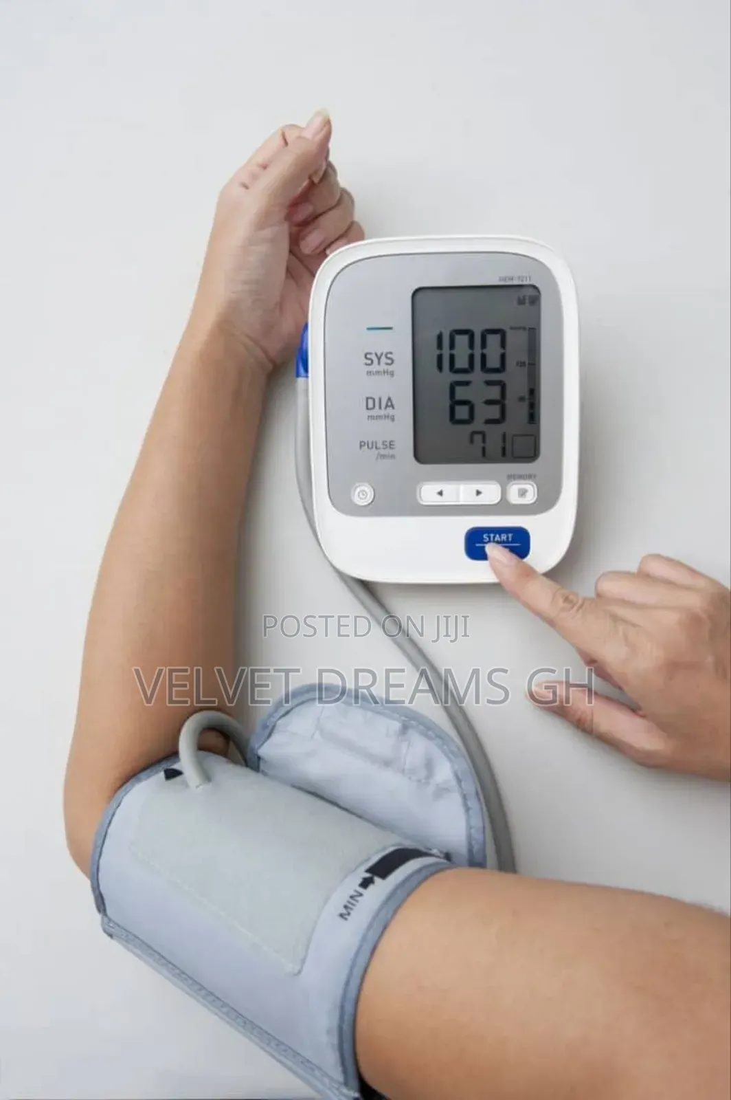 Digital Blood Pressure Monitor Accurate Easy to Use