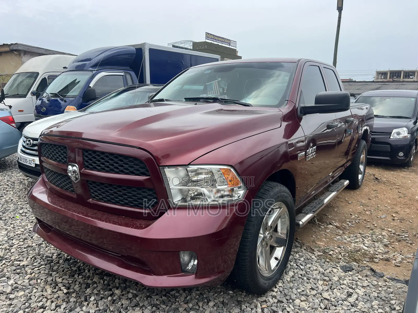 Dodge RAM 1500 5.7 Petrol RWD 2018 Red
