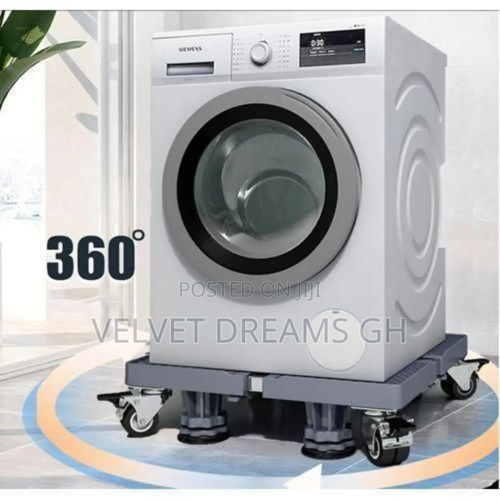 Adjustable Fridge Washing Machine Stand – Strong Durable