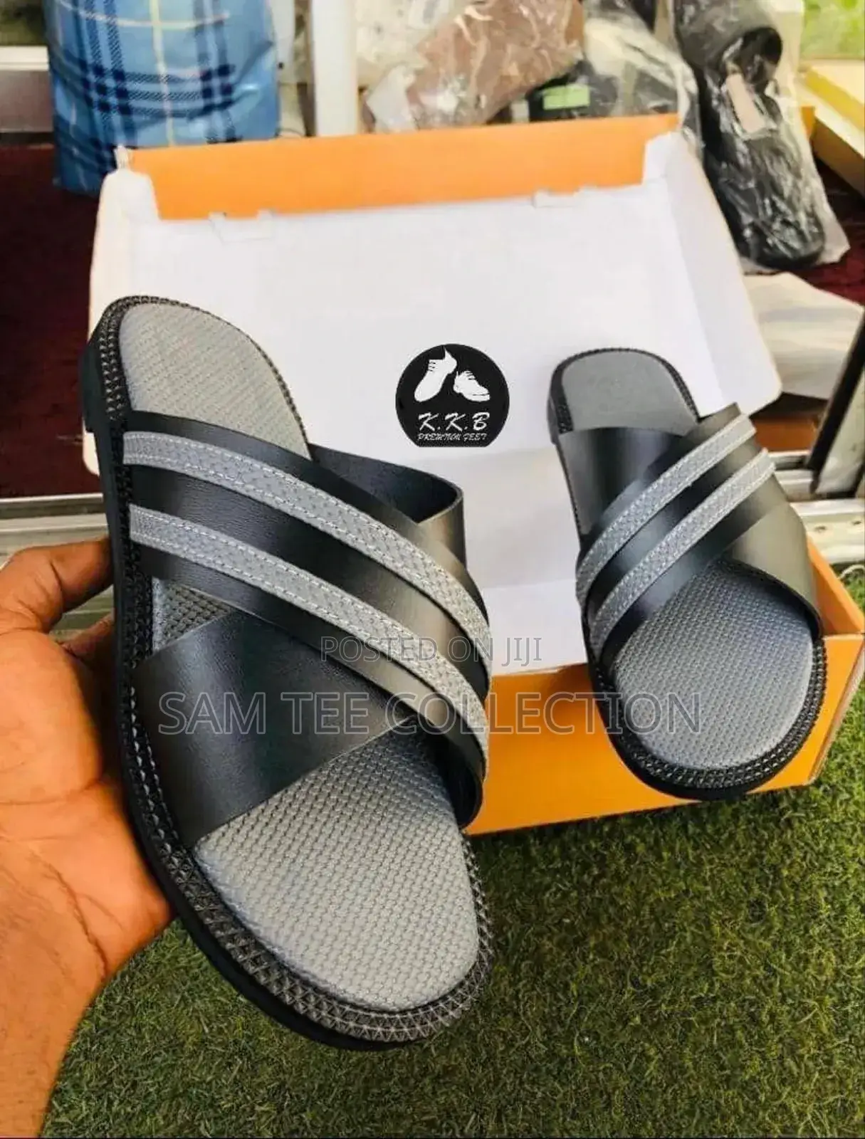 High -Quality Generic Men Leather Slippers, Free Delivery to Anywhere