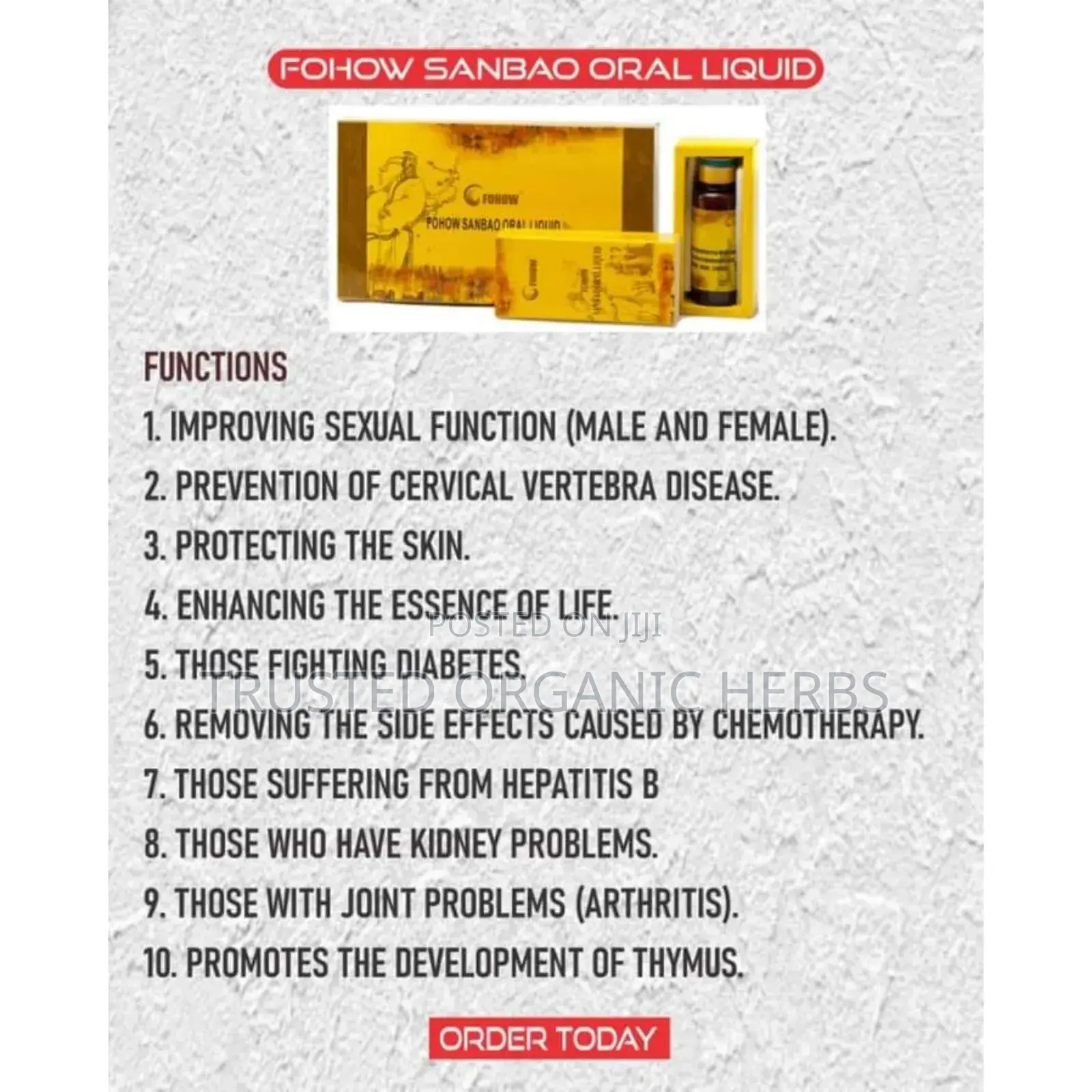 Fohow Sanbao Oral Liquid