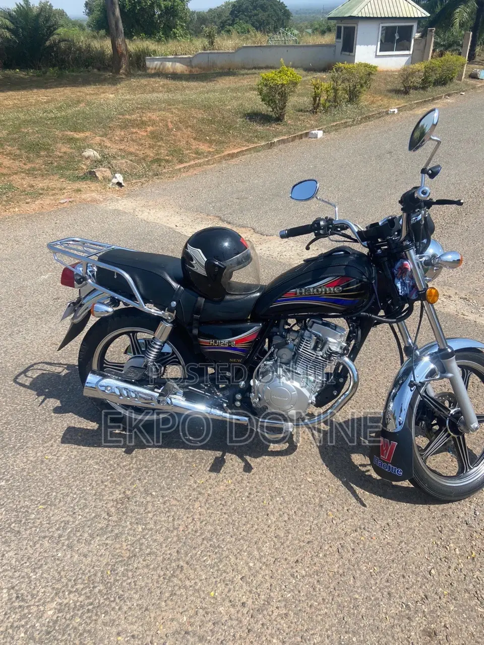 New Haojue HJ125-8K 2025 Black