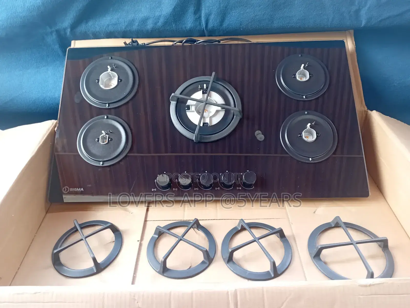 Sigma Built-in Gas Hob With Strong Brass Burner