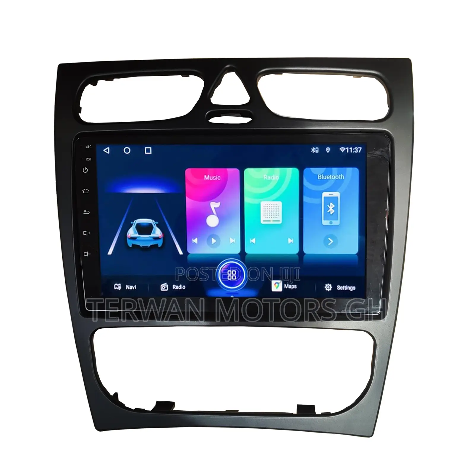 New Android Tape For Mercedes Benz C-class 2001 To 2005