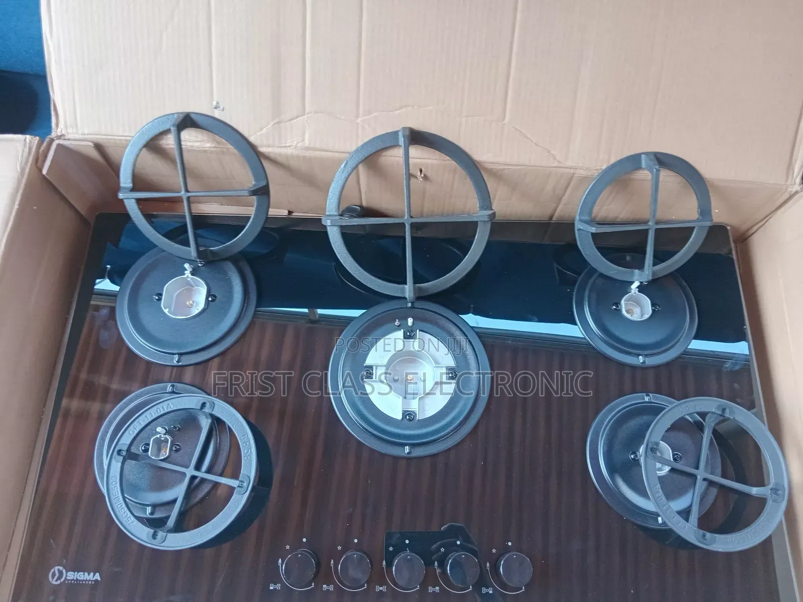 Sigma Built-in Gas Hob – Stylish Efficient Cooking