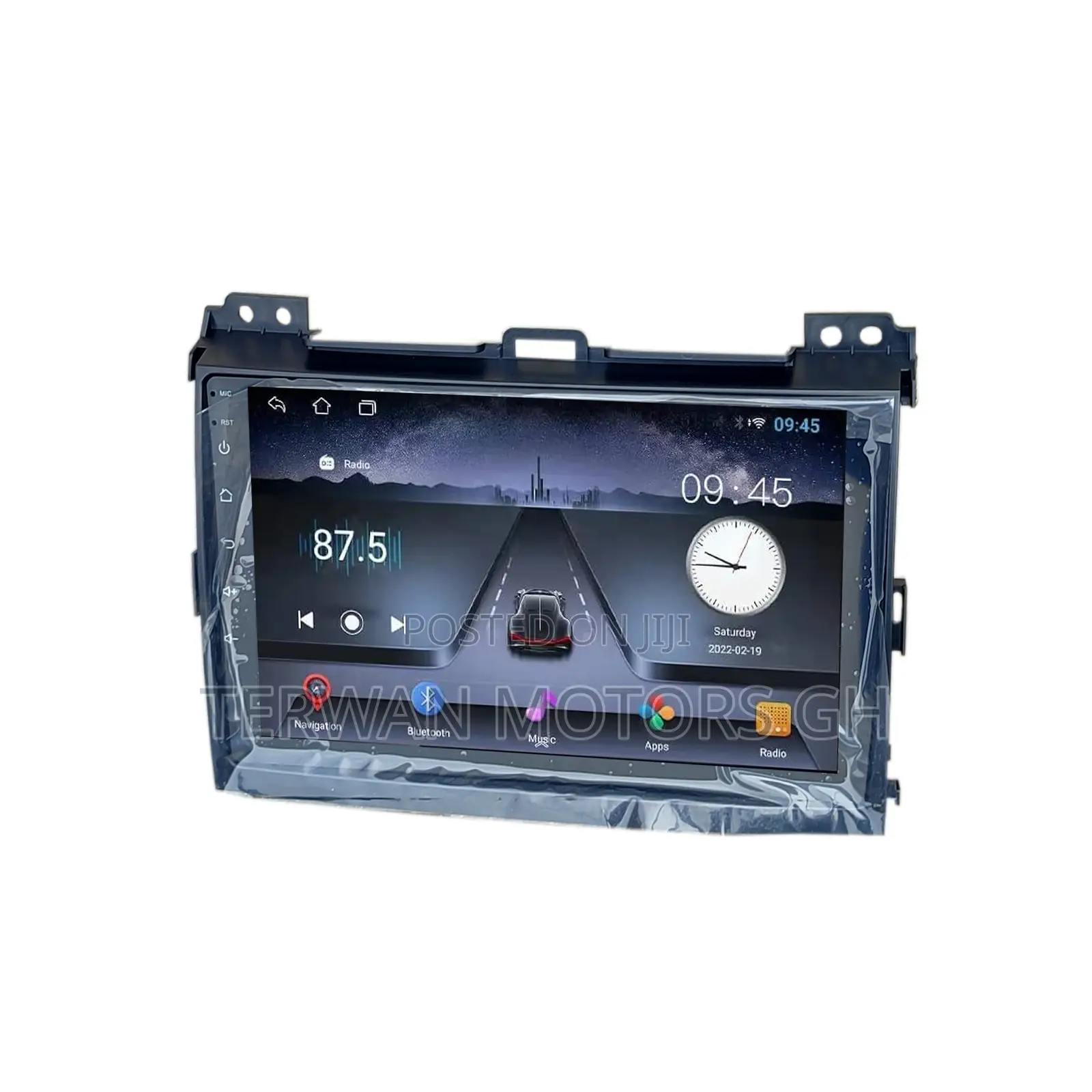 New Android Tape For Toyota Prado 2004 To 2009