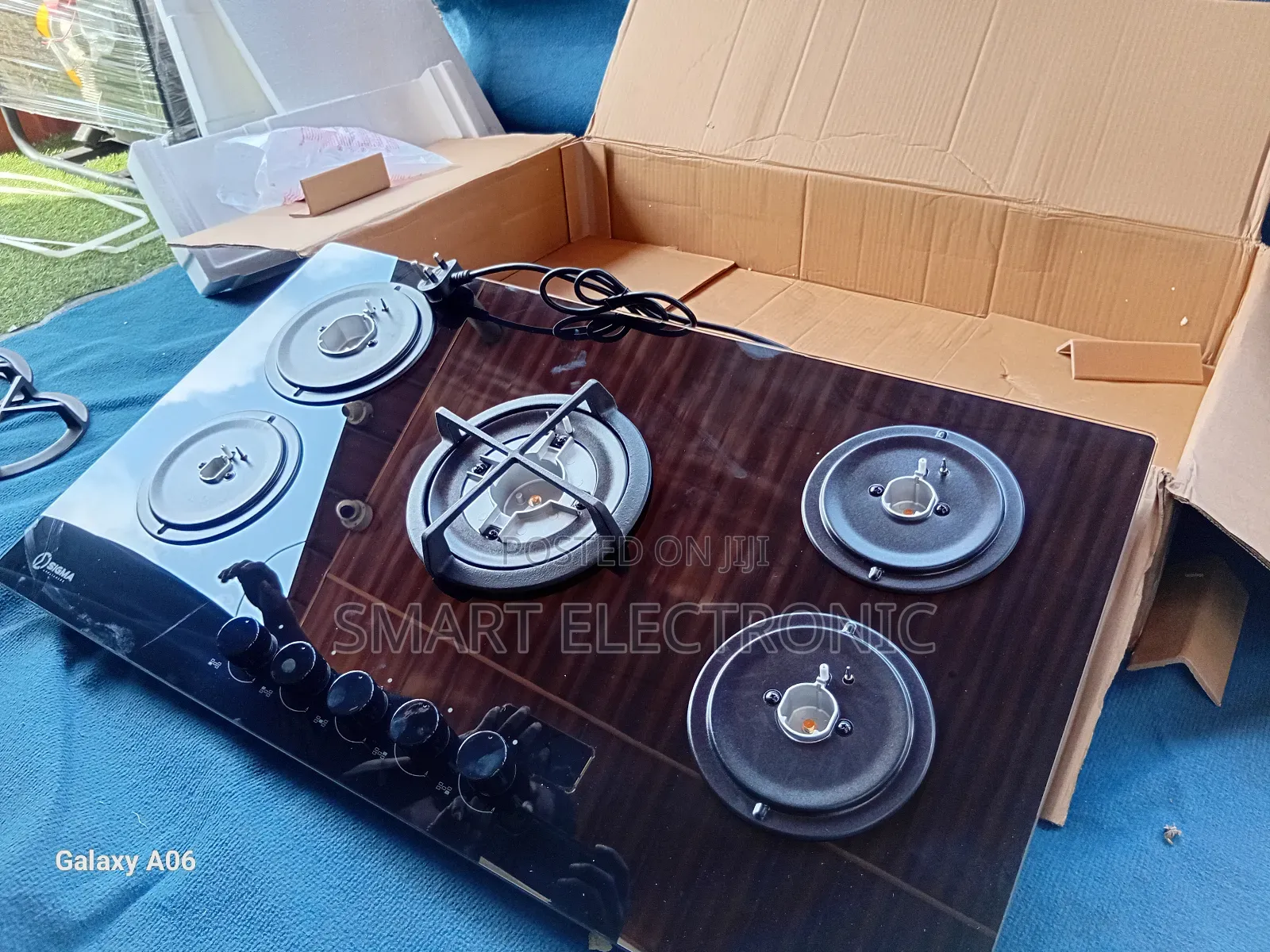 Sigma Designer Built-in Gas Hob With Advanced Safety Features