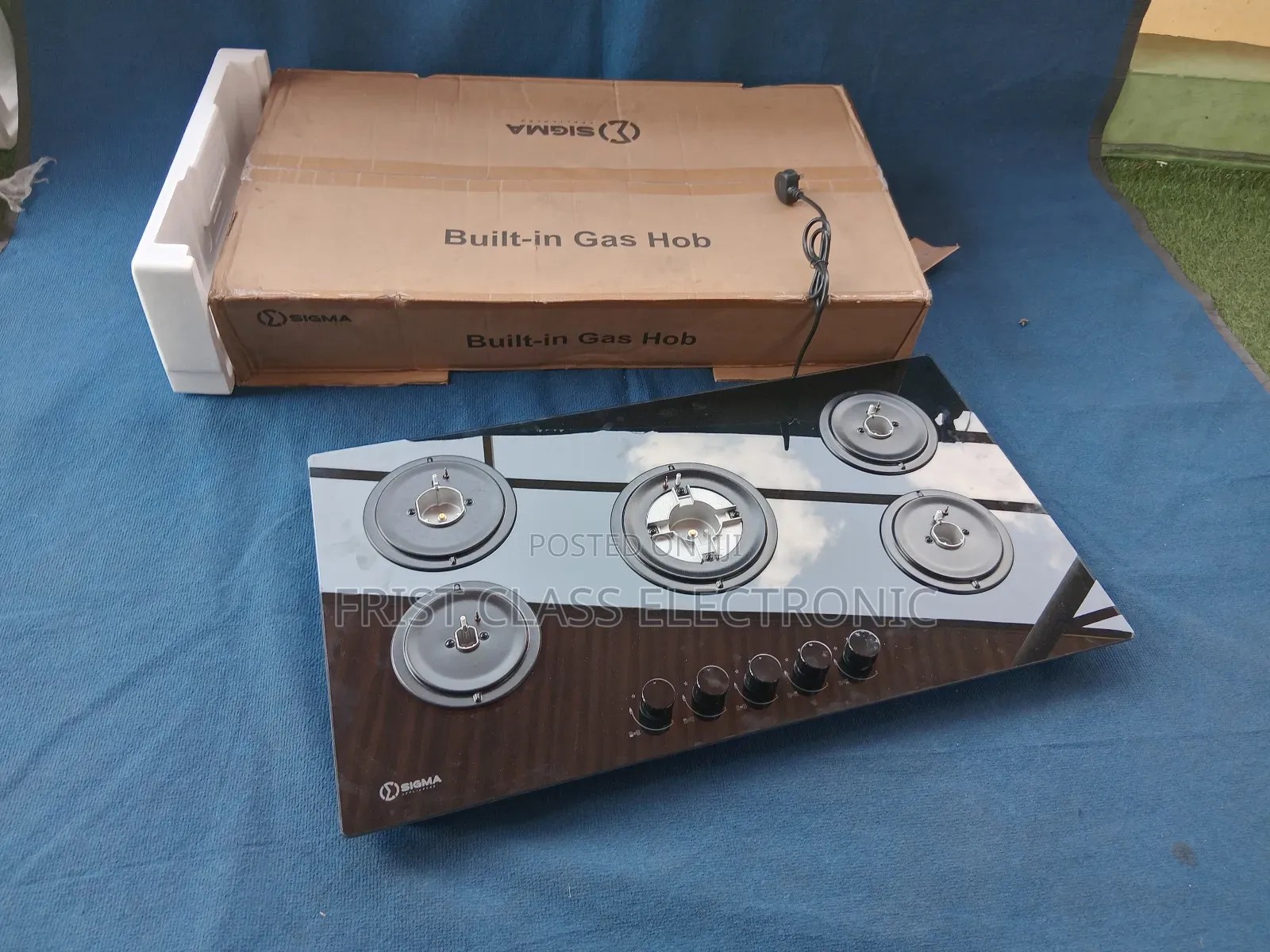 Sigma Built-in Gas Hob With Premium Burner Technology