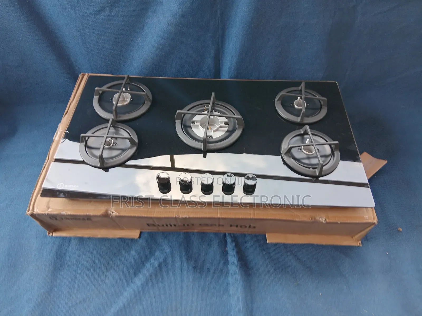 Compact Sleek Sigma Built-in Gas Hob for Everyday Use