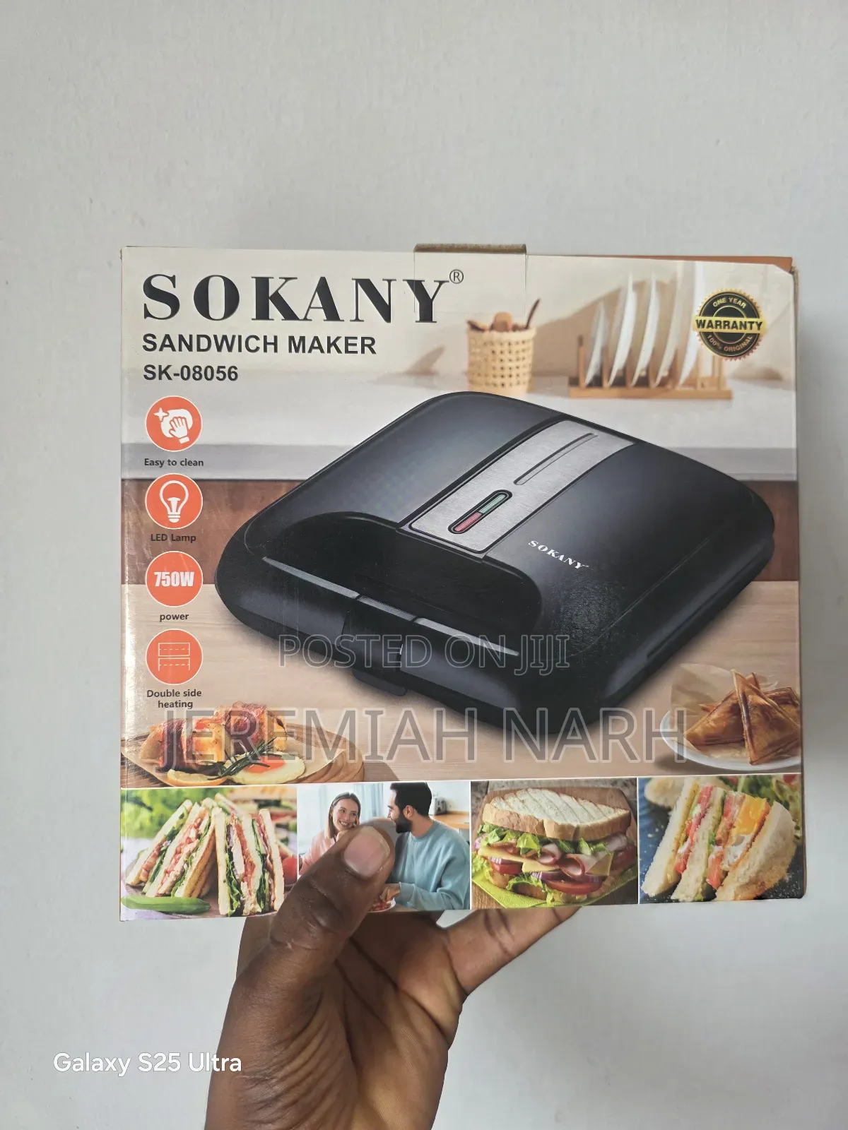 Original Sokany Sandwich Maker
