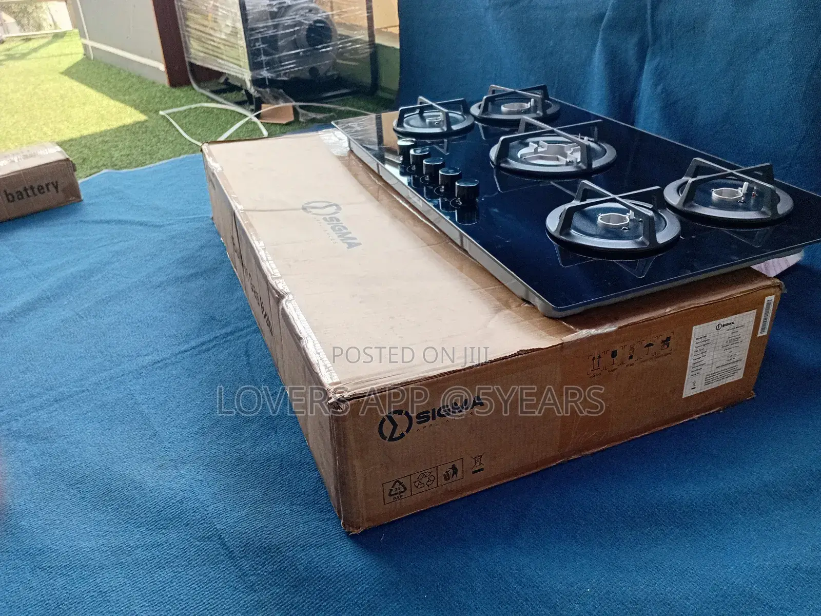Sigma Built-in Gas Hob - Precision Cooking Refined