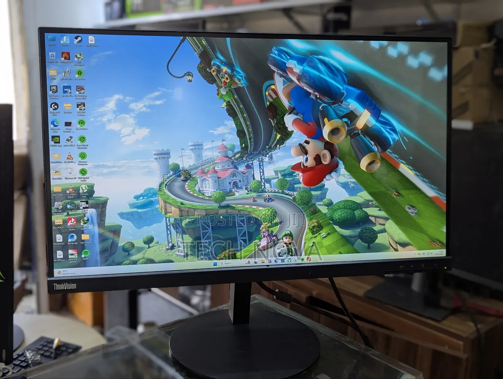 Lenovo Thinkvision P27q-10 Monitor (27") 2560 X 1440 Pixels QHD Led