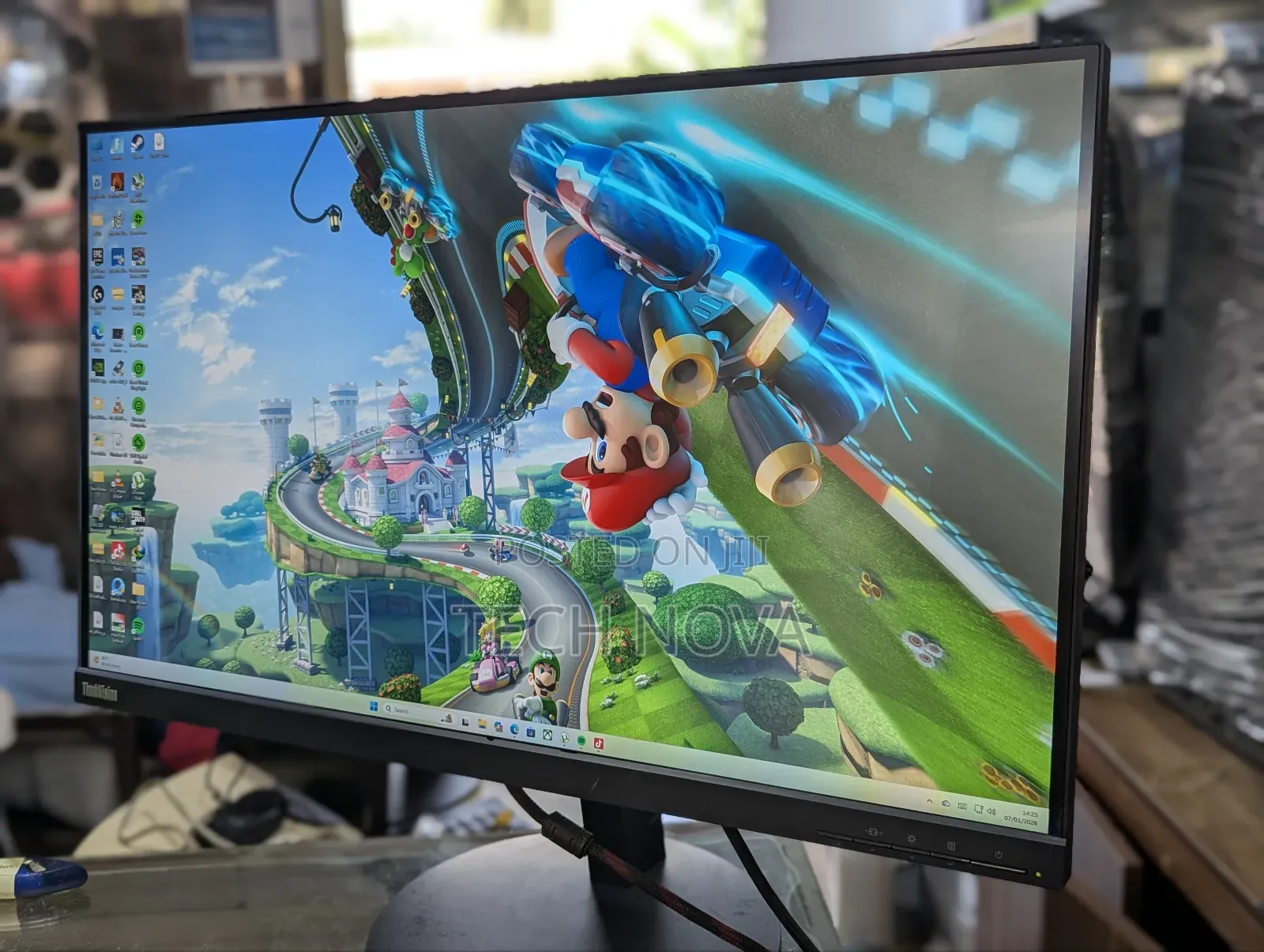 Lenovo Thinkvision P27q-10 Monitor (27") 2560 X 1440 Pixels QHD Led