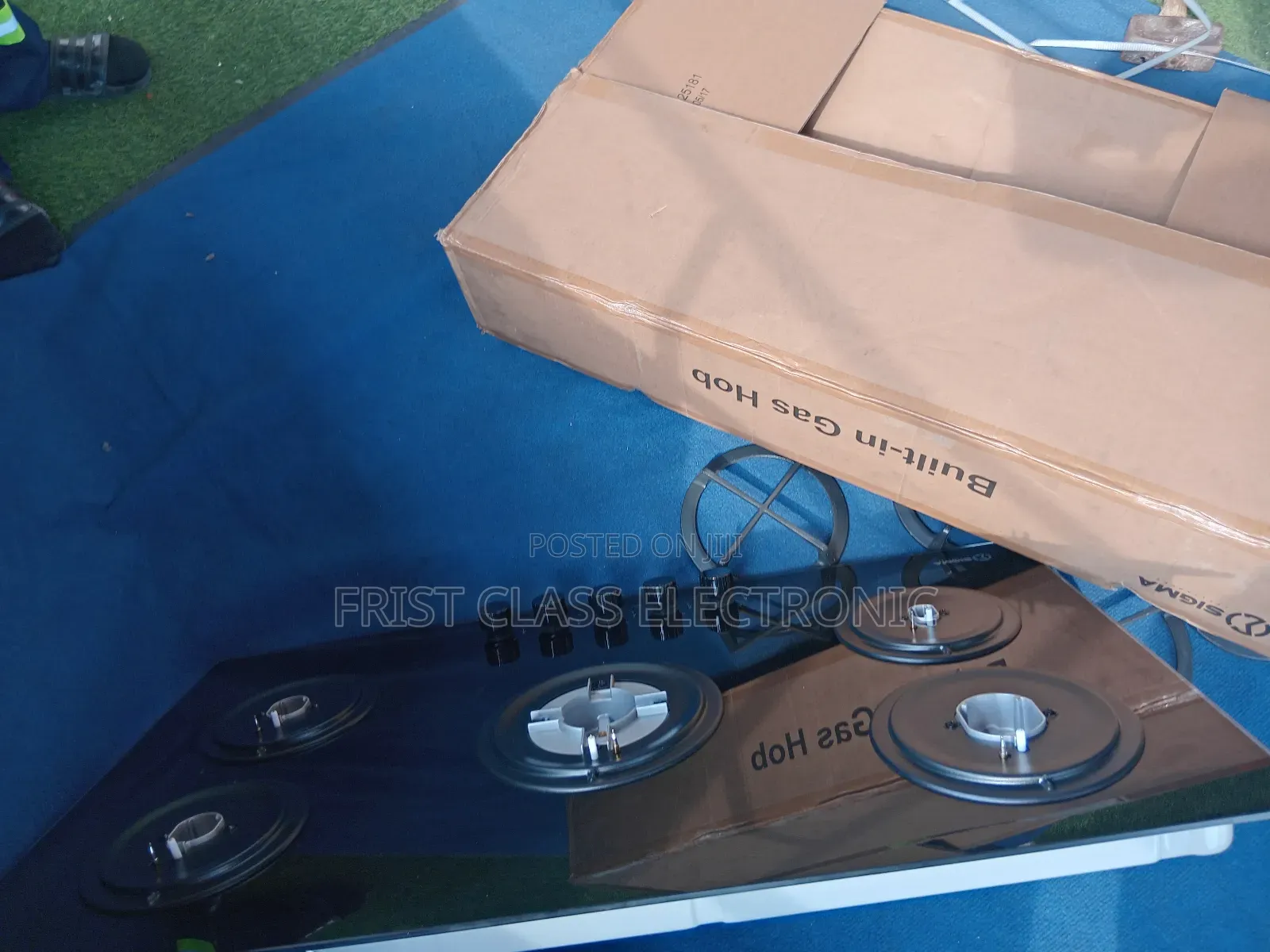 Durable Stainless Steel Sigma Gas Hob