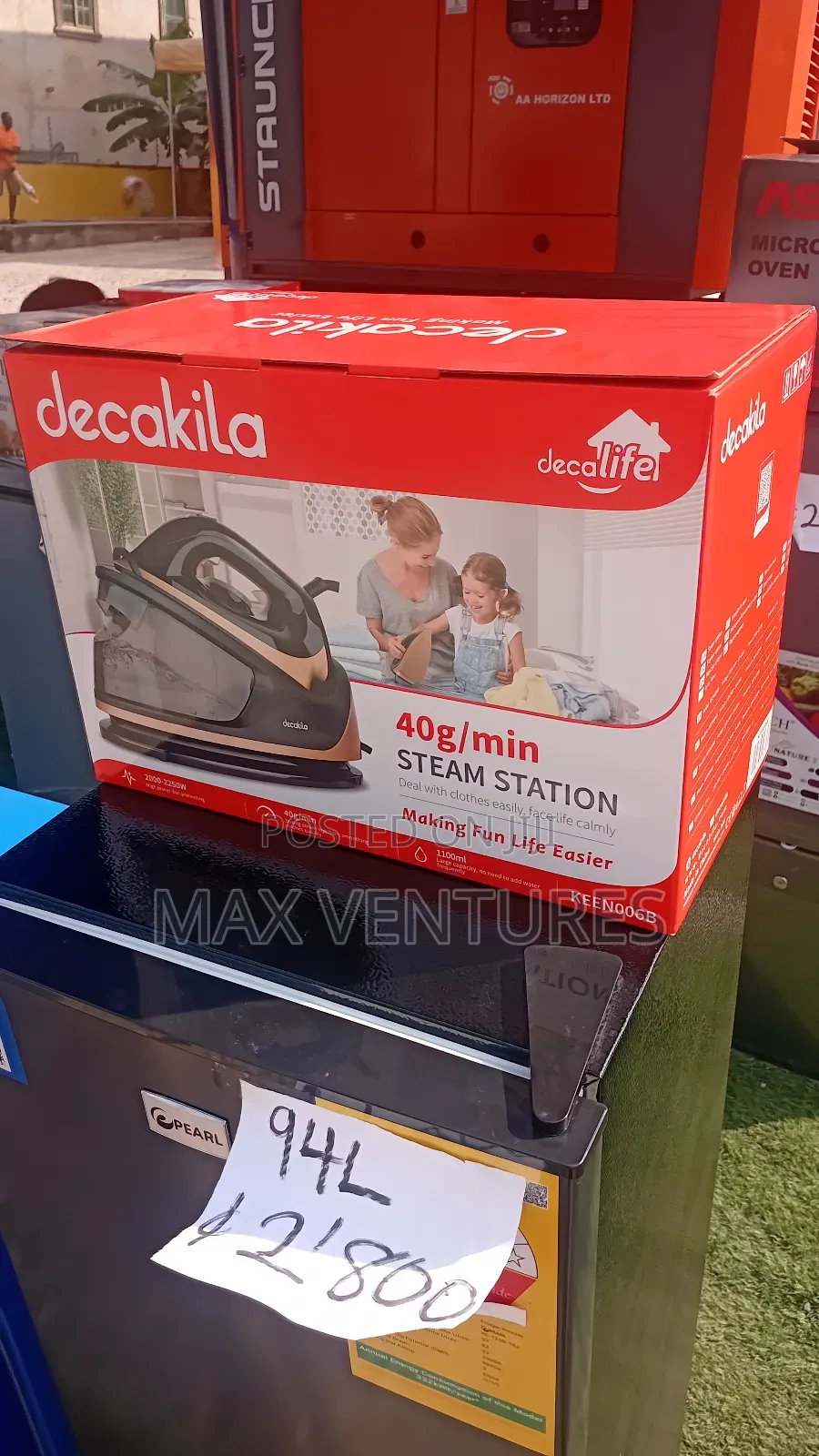 High Q!Uality Decakila Steam Station Iron Long Last!Ing