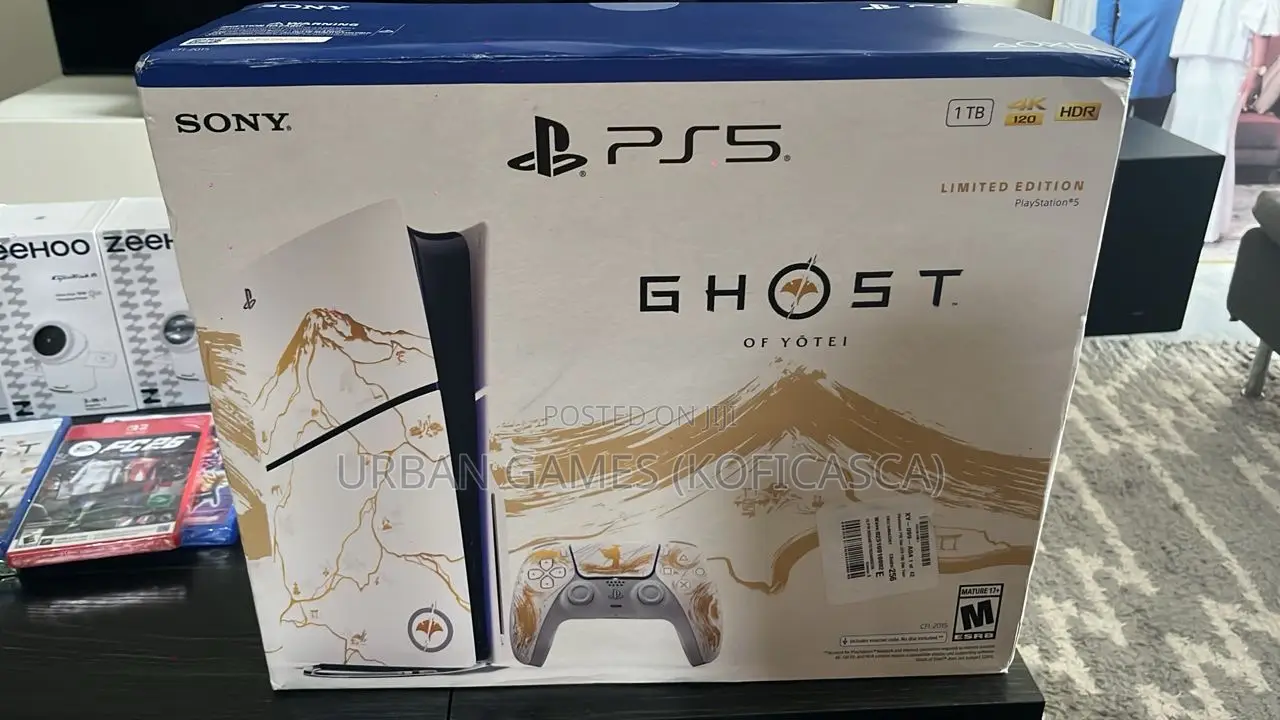 Ghost of Yotei Ps5 Slim Limited Edition Console Sealed