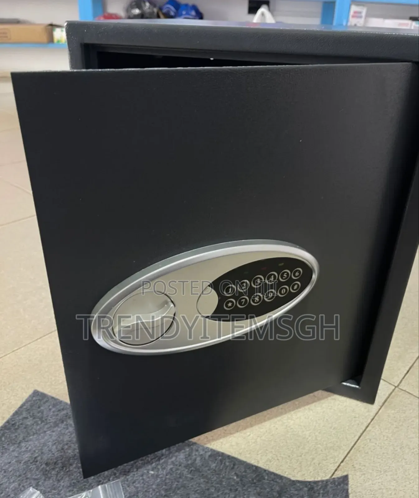 14.1kg Electronic Digital Pin Locking Safe Box With Override Key