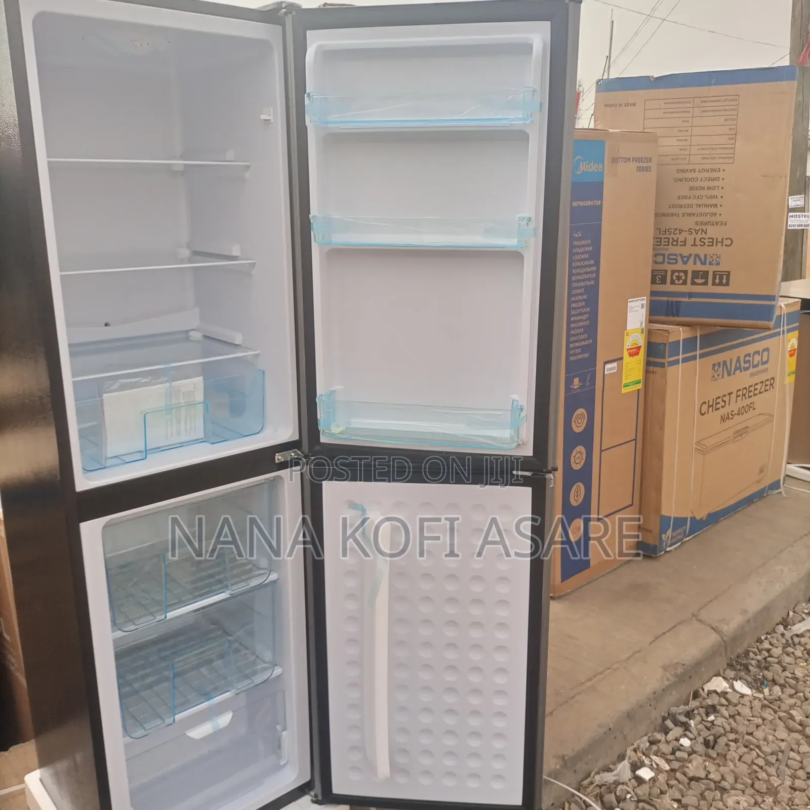 Nasco 196litres Buttom Freezer Refrigerator