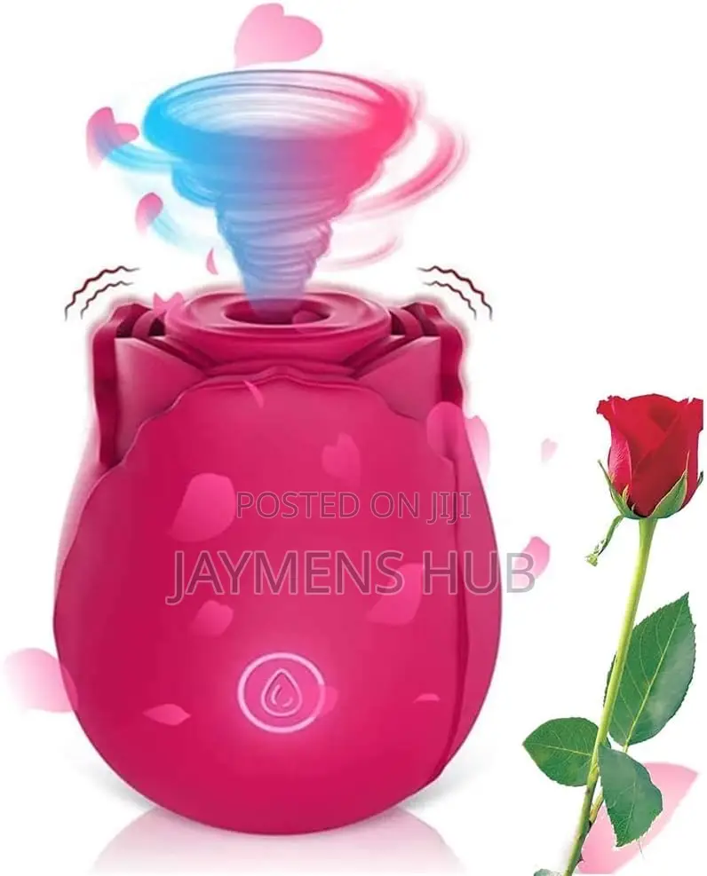Rose Vibrating Sucking Sex Toy